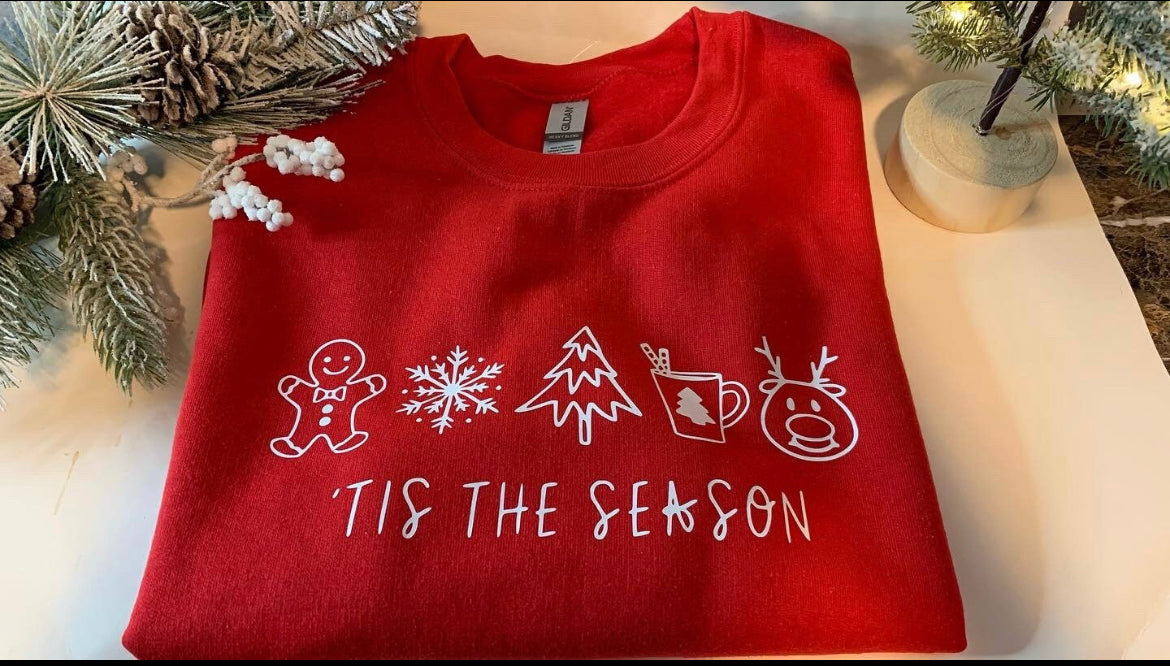 Holiday sweatshirts