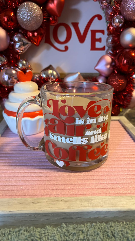 Love and coffee mug