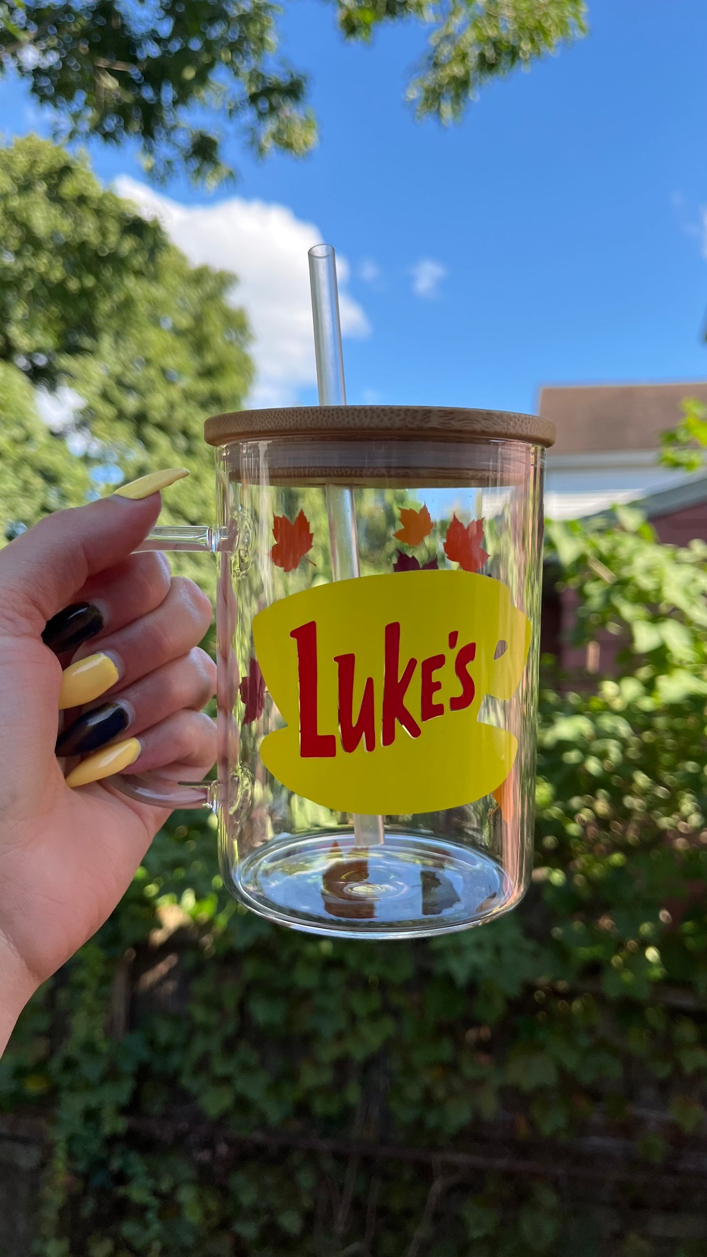 Gilmore girls season glass mug