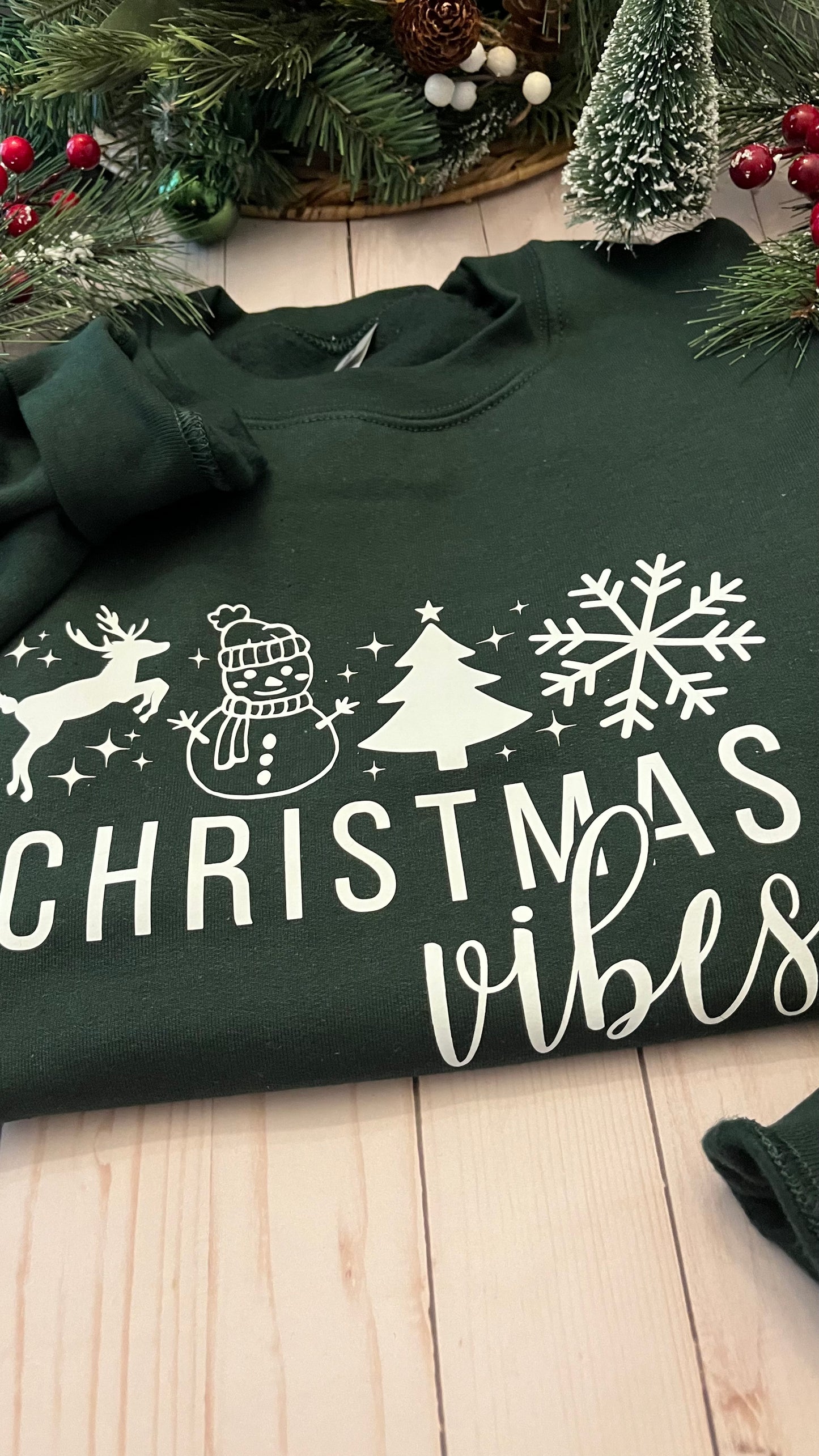 Christmas vibes sweatshirt