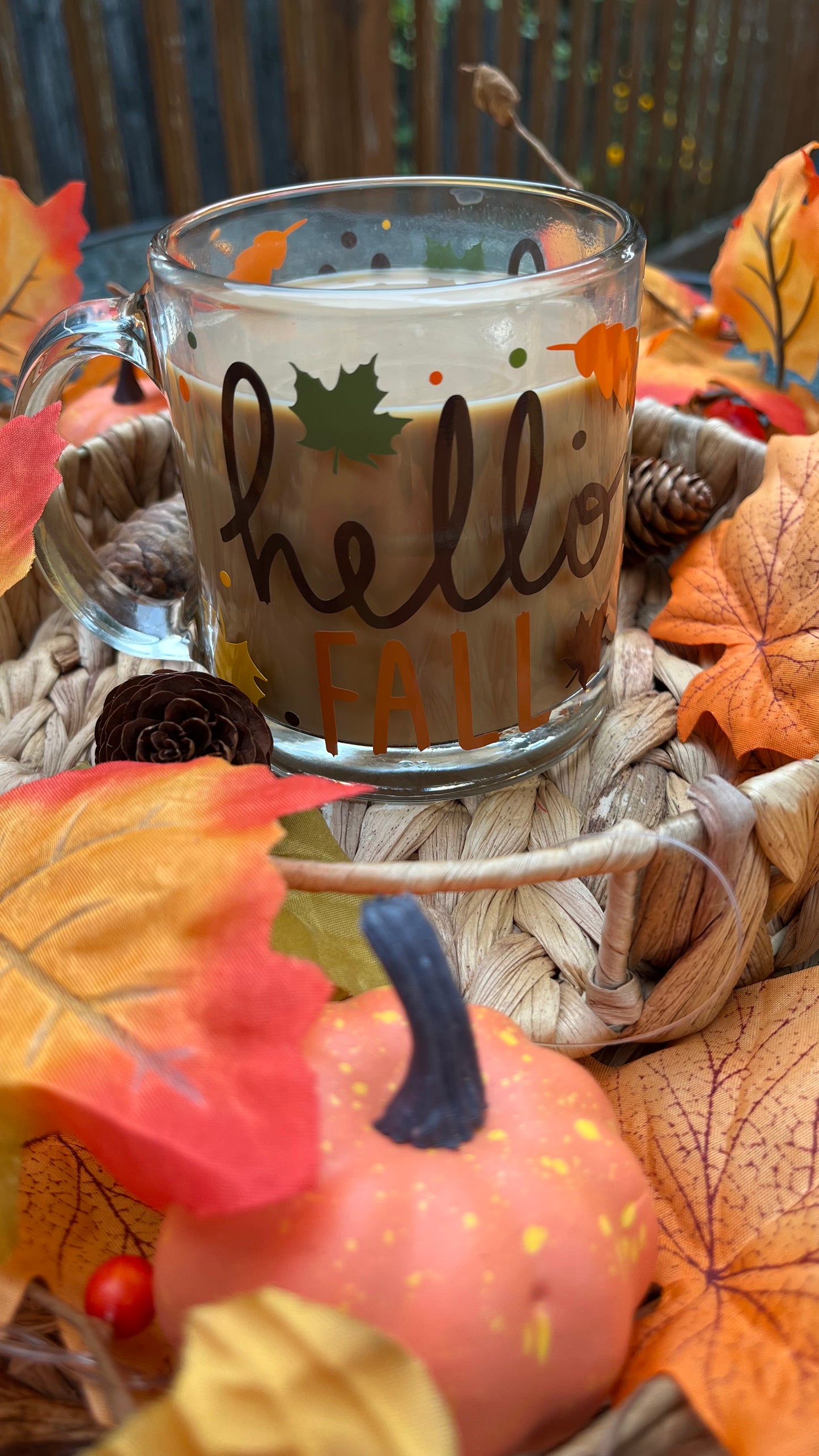 Hello Fall mug