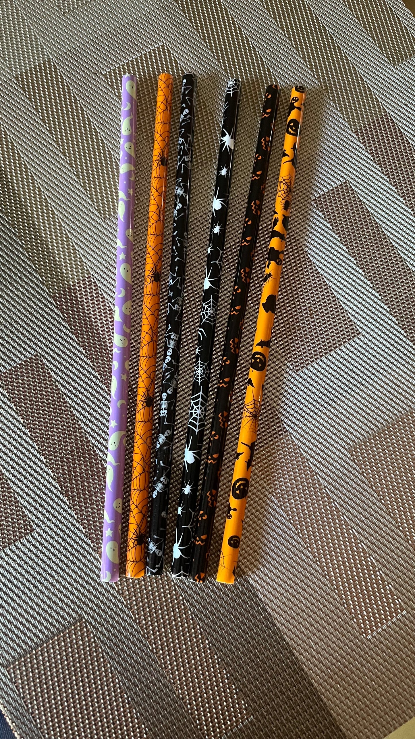 Halloween straws