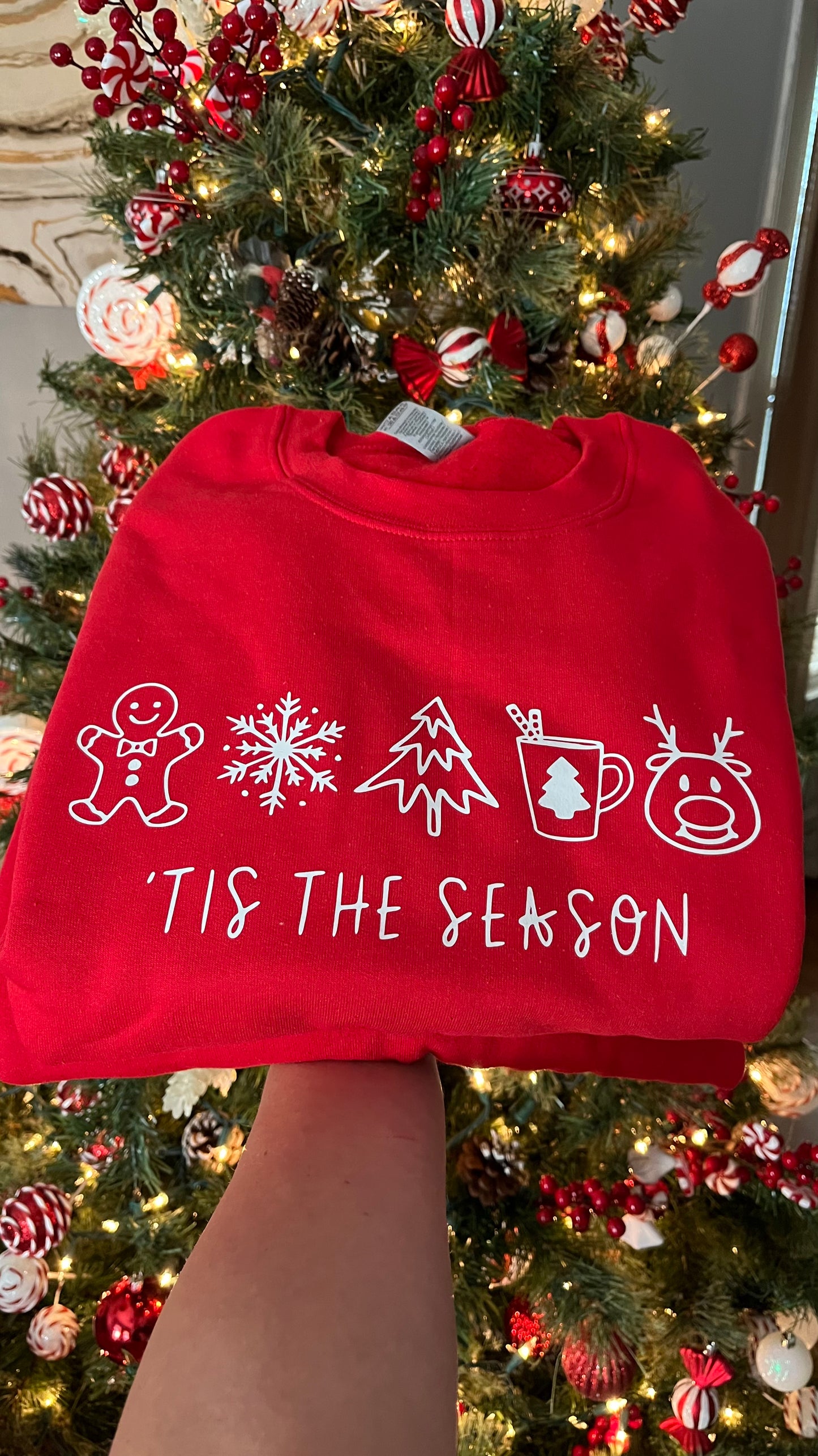 Tis the season crewneck sweater