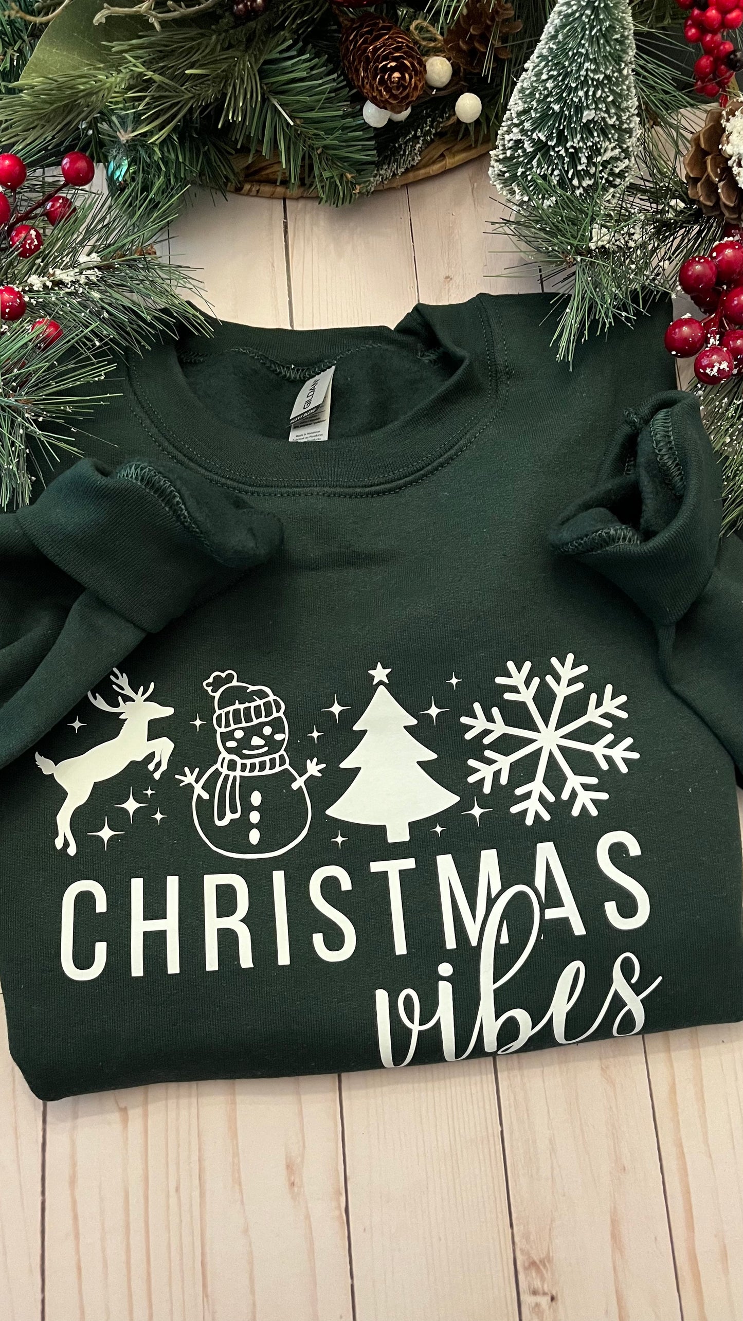 Christmas vibes sweatshirt