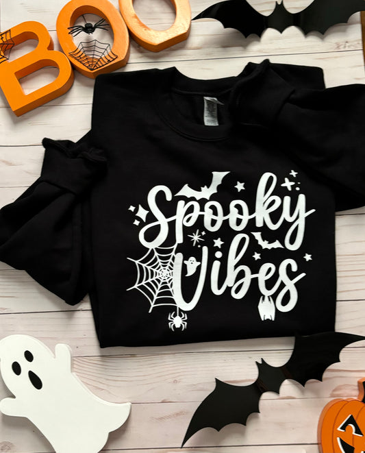 Spooky vibes Halloween sweatshirt