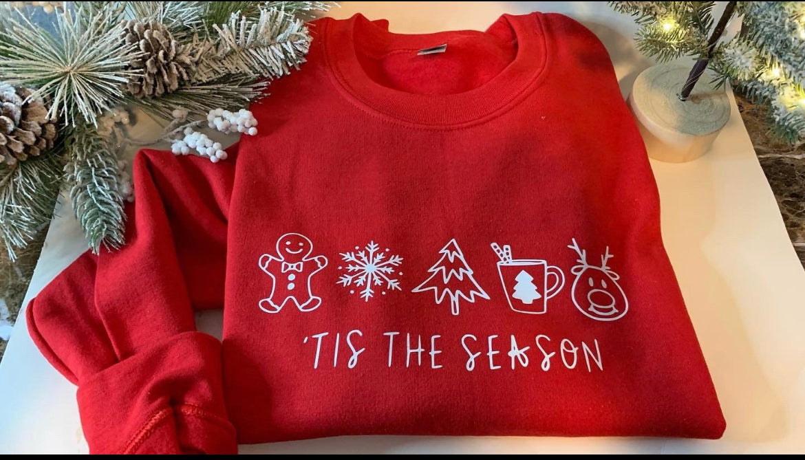 Tis the season crewneck sweater