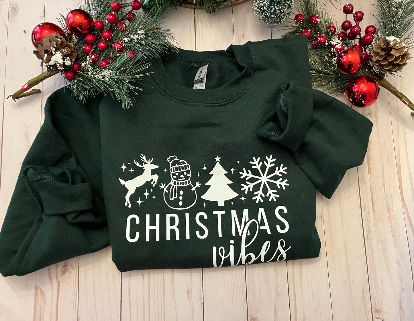 Christmas vibes sweatshirt