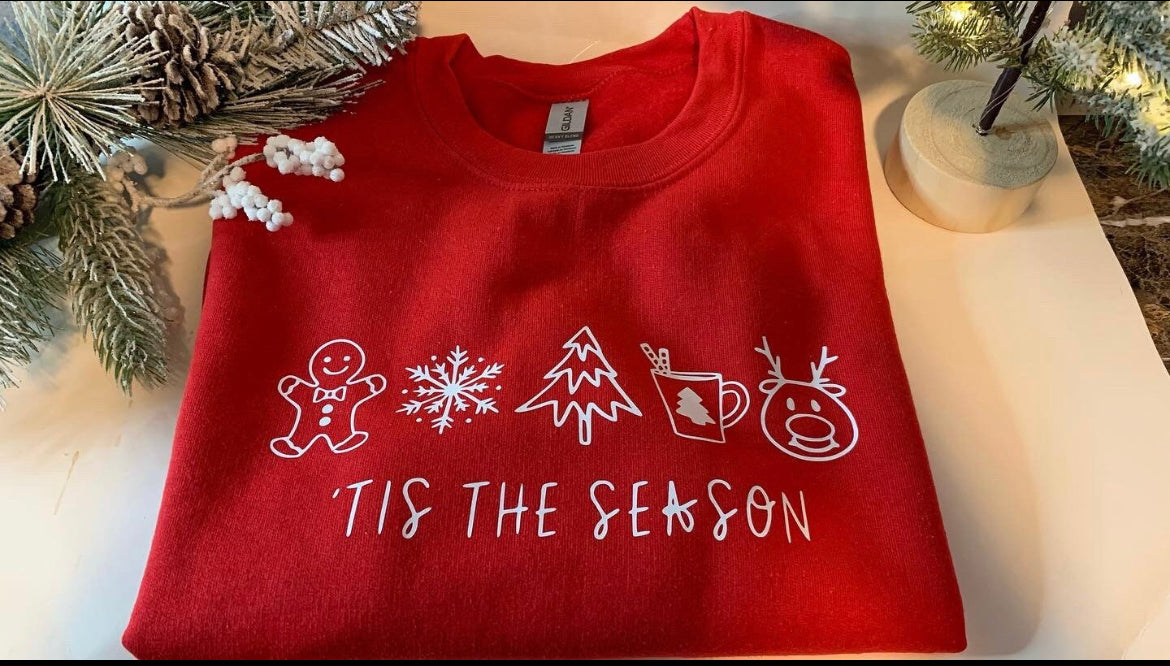 Tis the season crewneck sweater