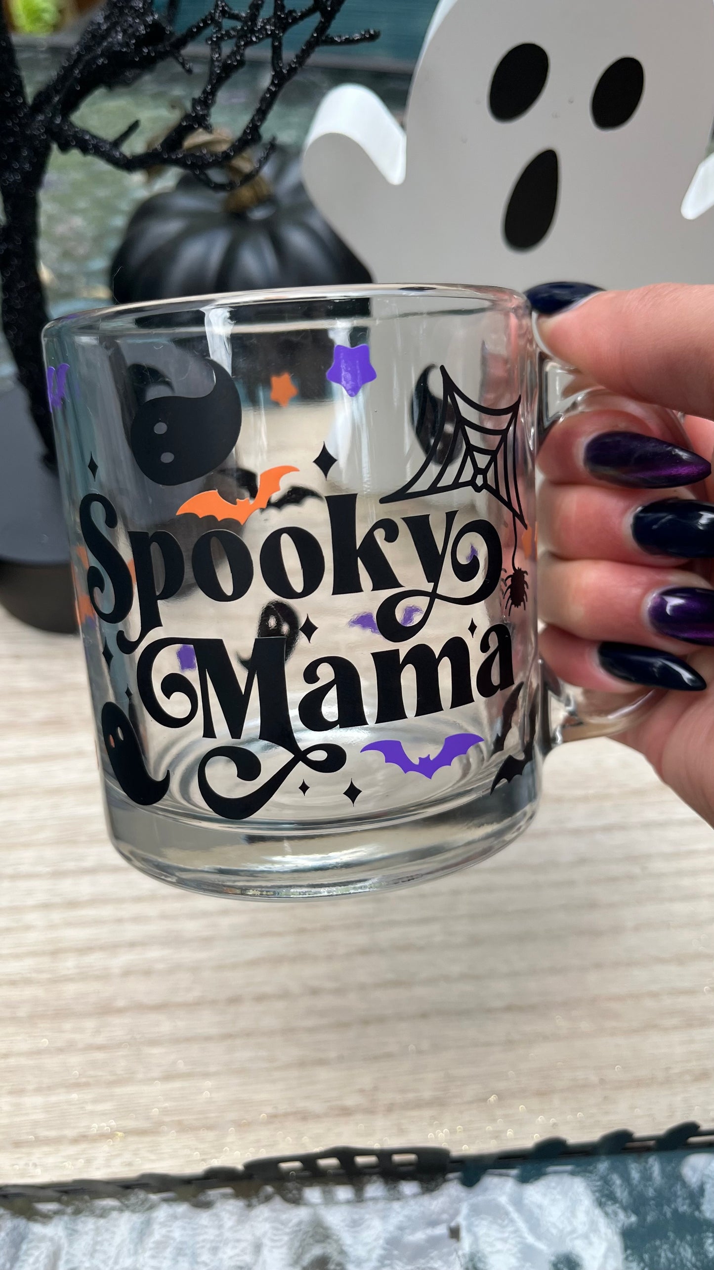 Spooky mama mug