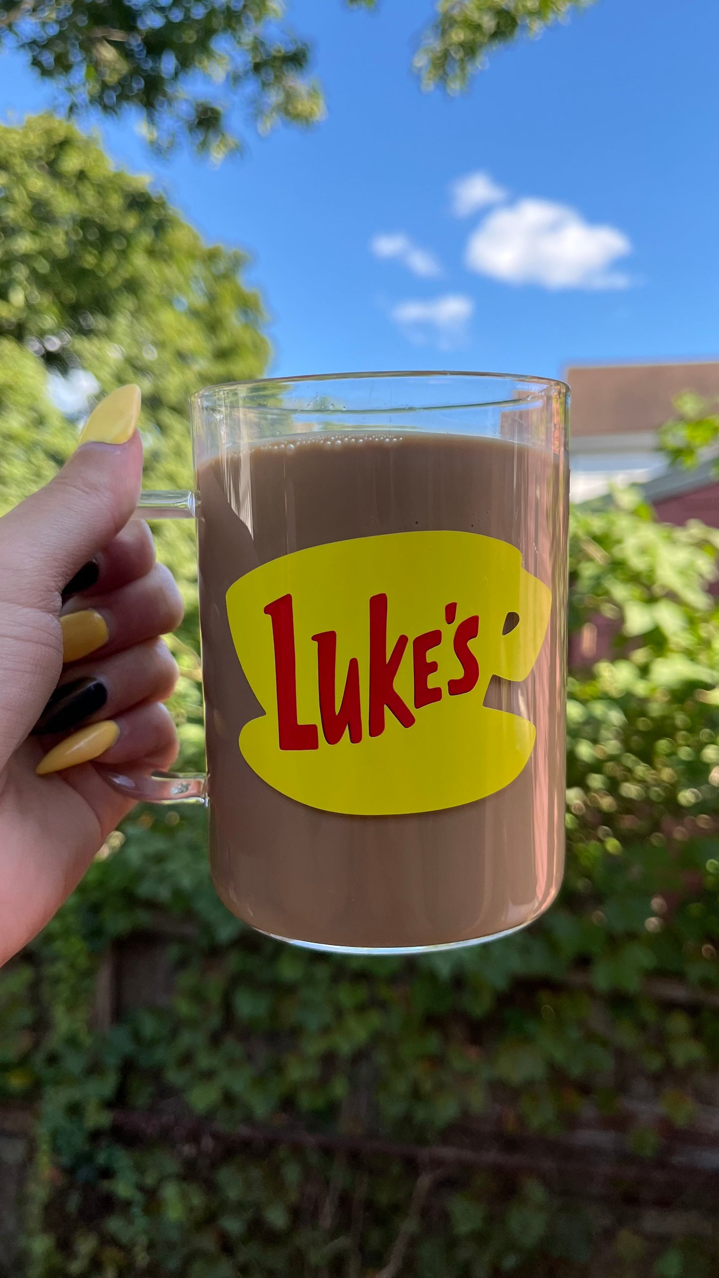 Gilmore girls season glass mug