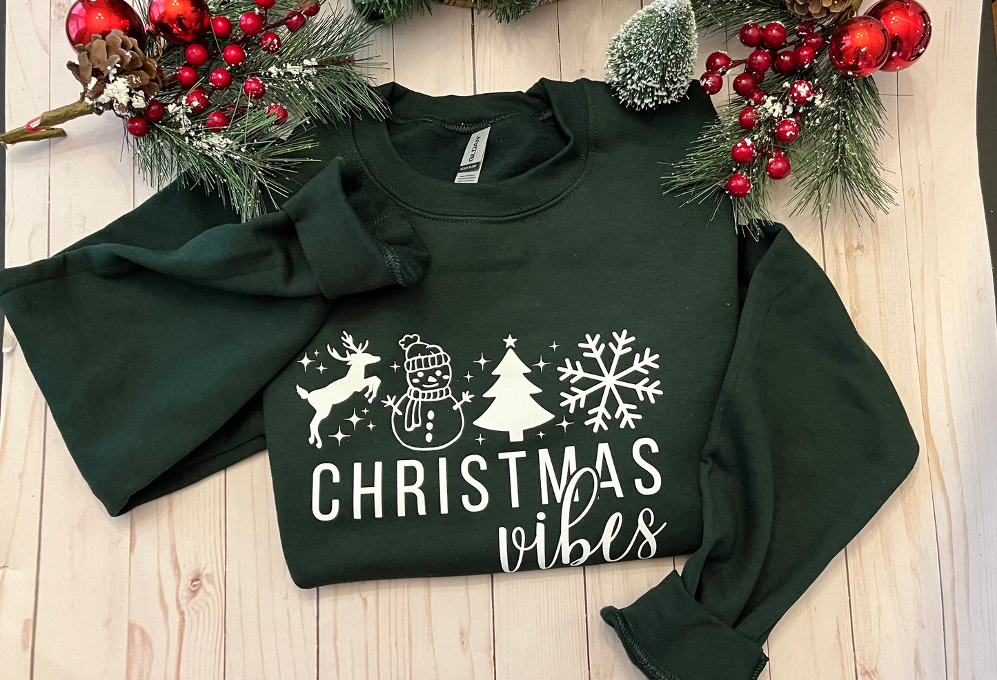 Christmas vibes sweatshirt