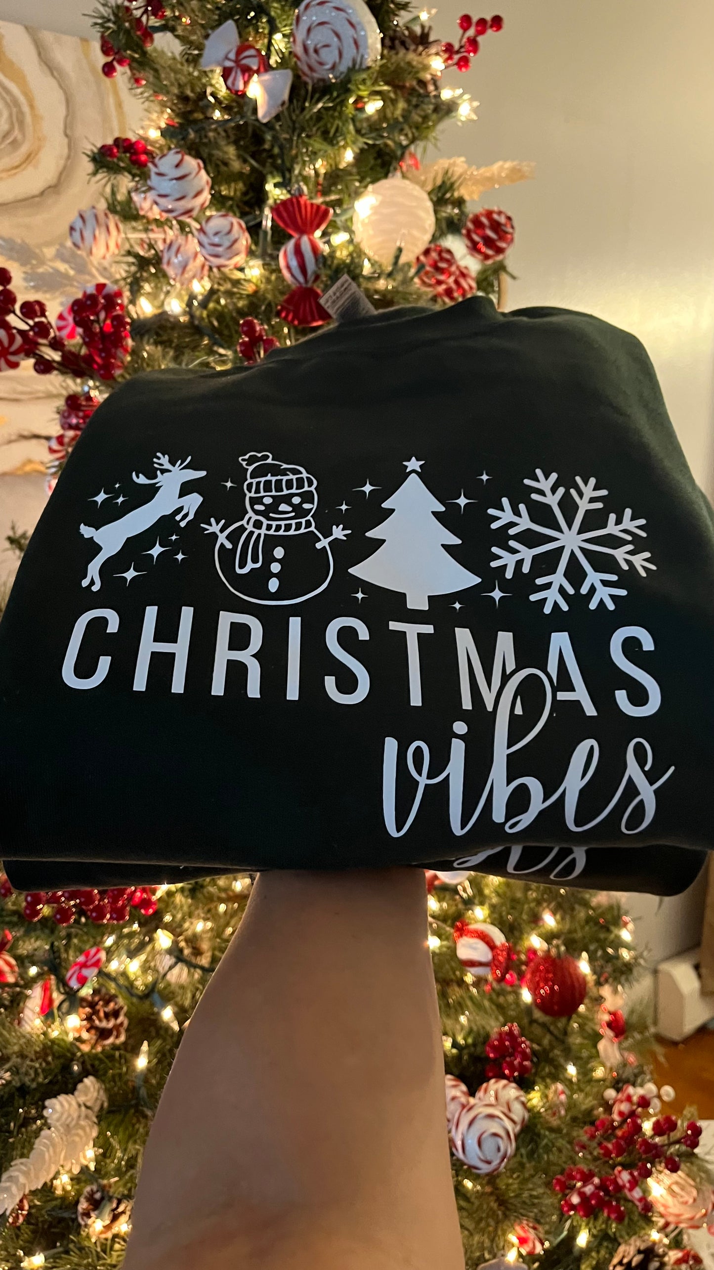 Christmas vibes sweatshirt