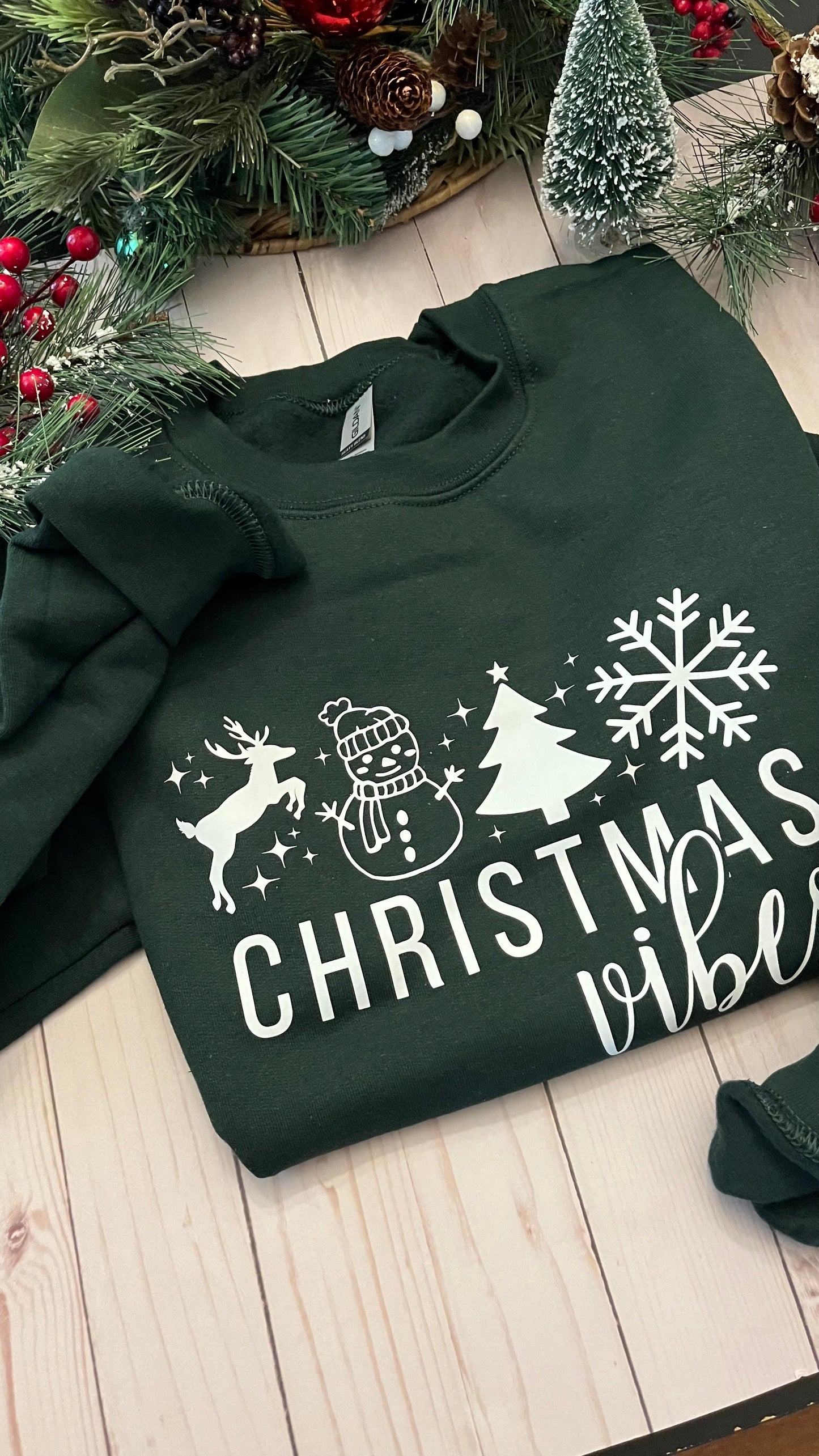 Christmas vibes sweatshirt