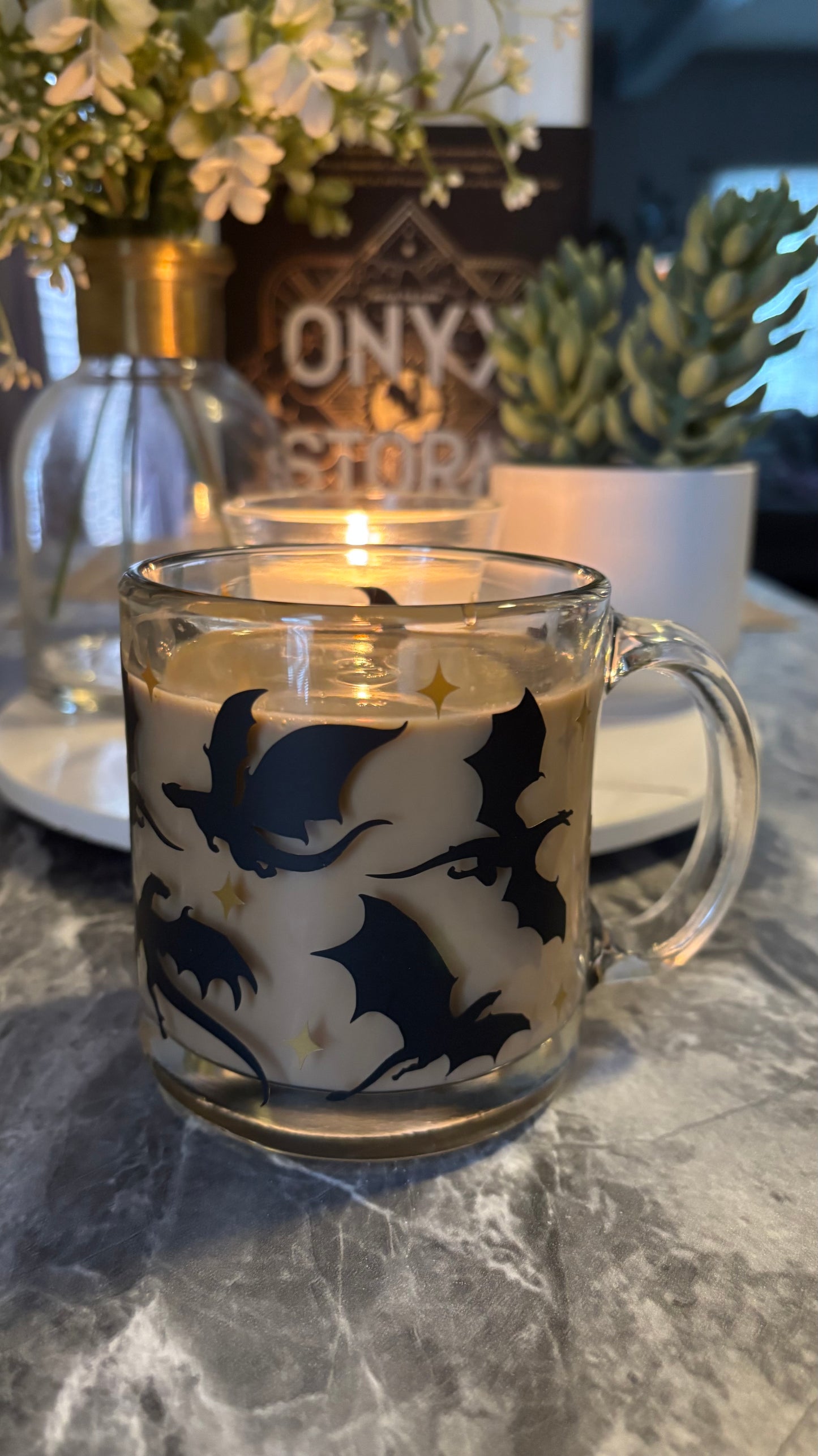 Dragon fourth wing inspired mug