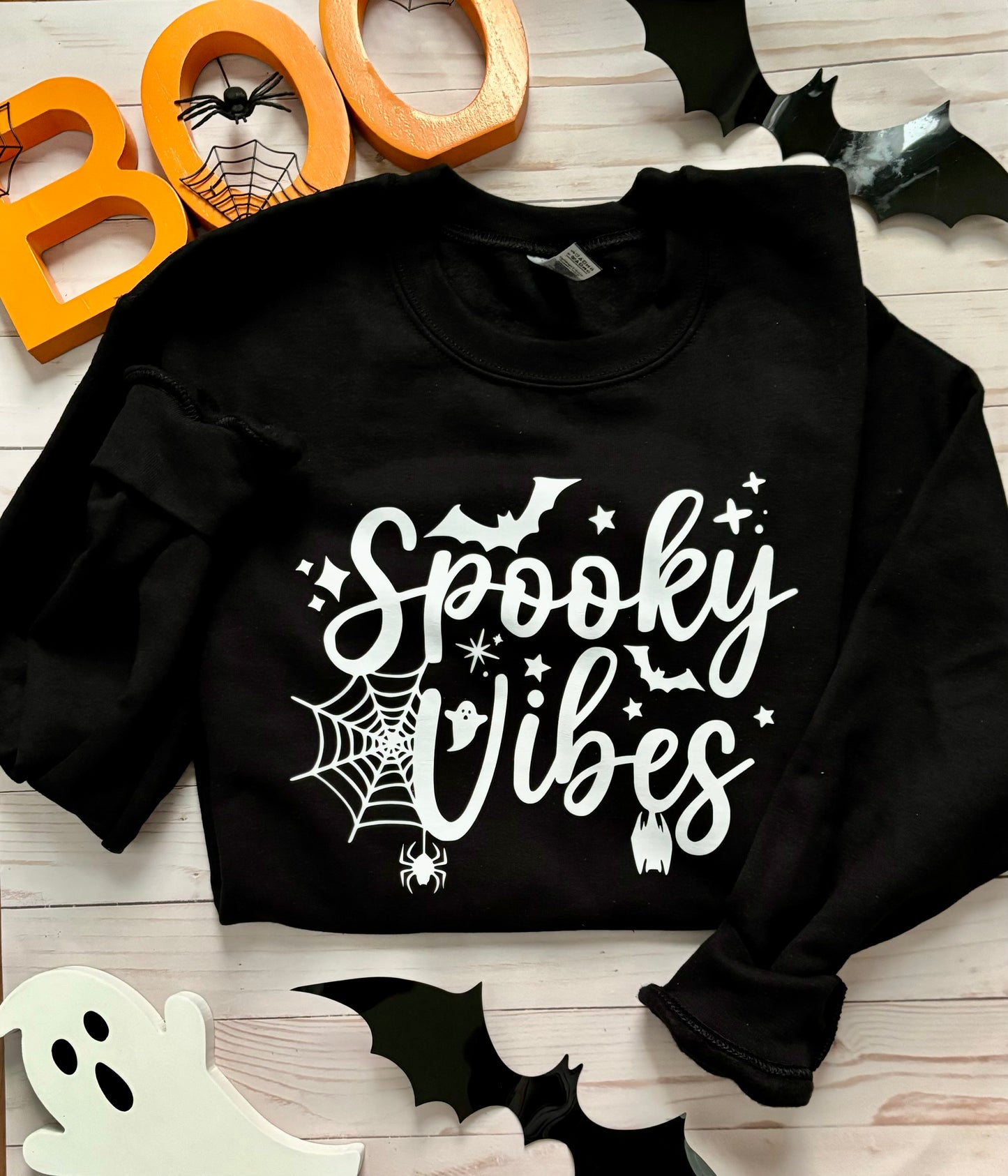 Spooky vibes Halloween sweatshirt