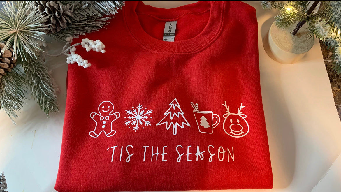 Tis the season crewneck sweater