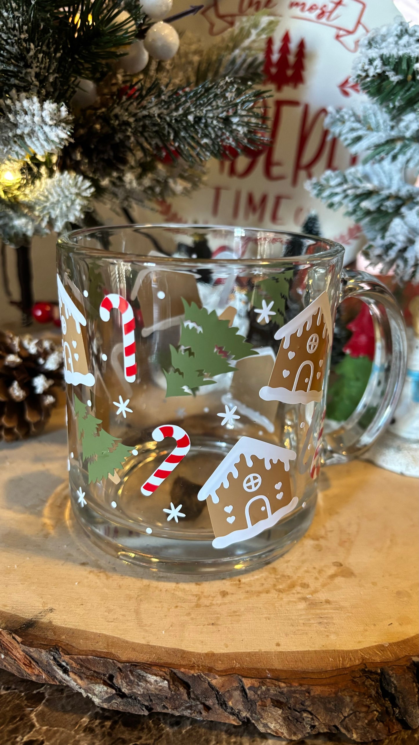 Christmas Gingerbread house mug