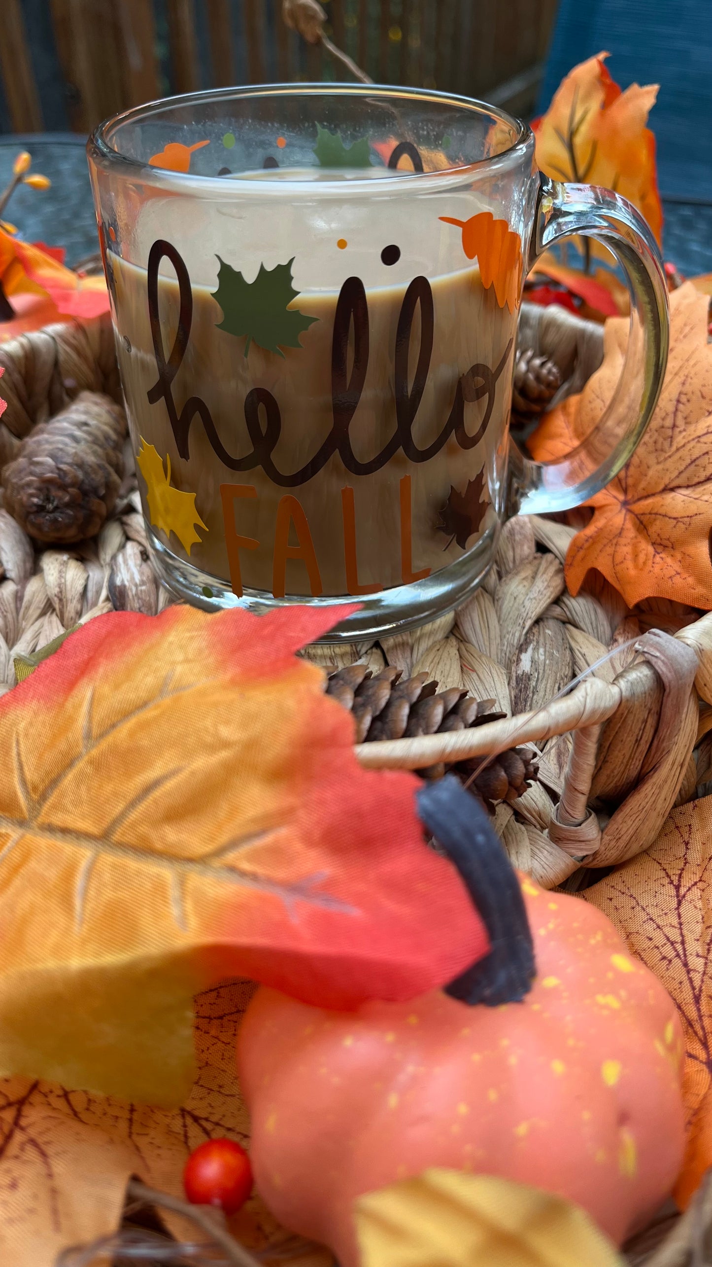 Hello Fall mug