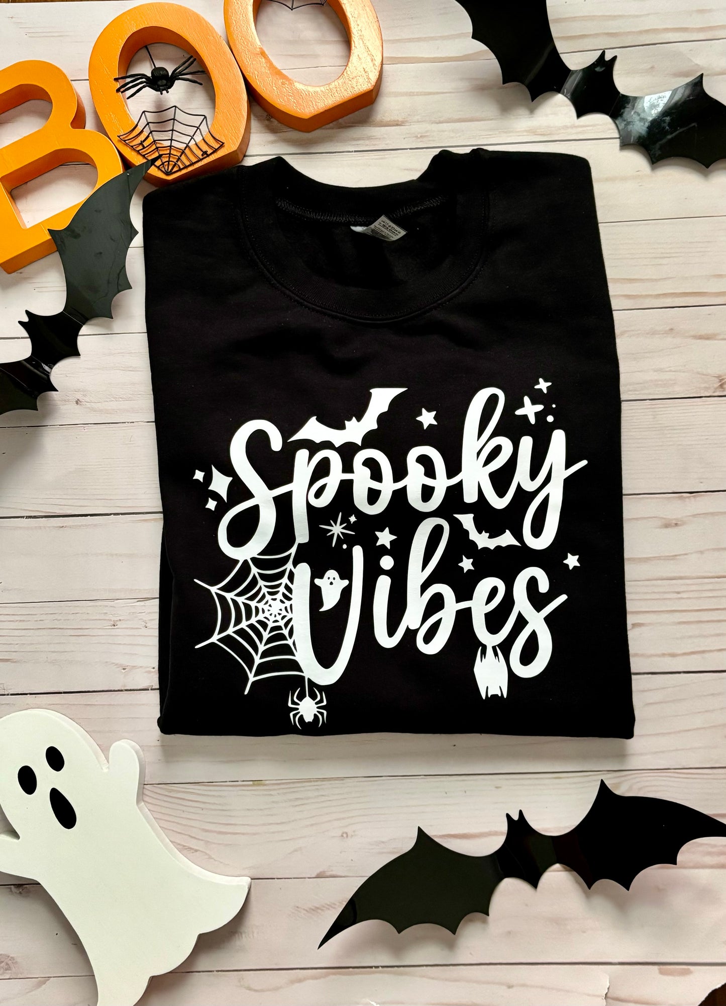 Spooky vibes Halloween sweatshirt