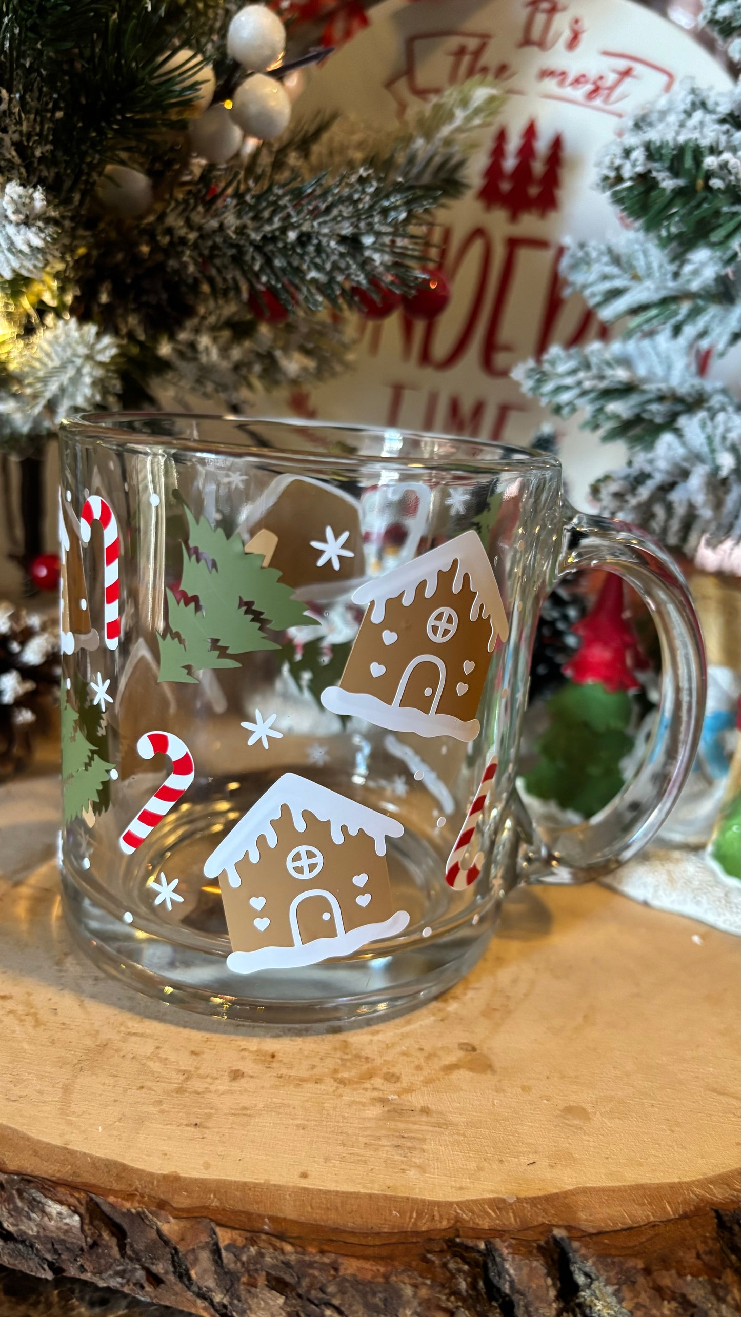 Christmas Gingerbread house mug