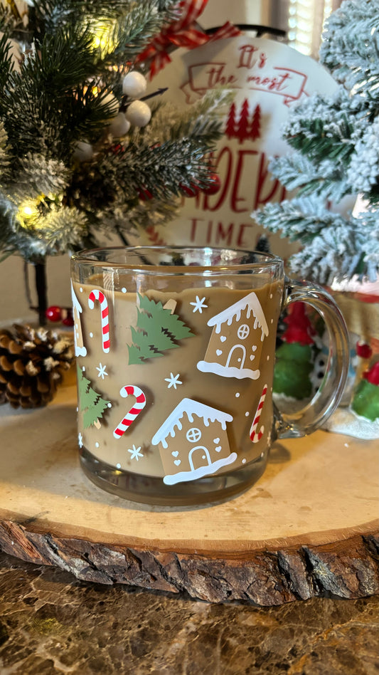 Christmas Gingerbread house mug