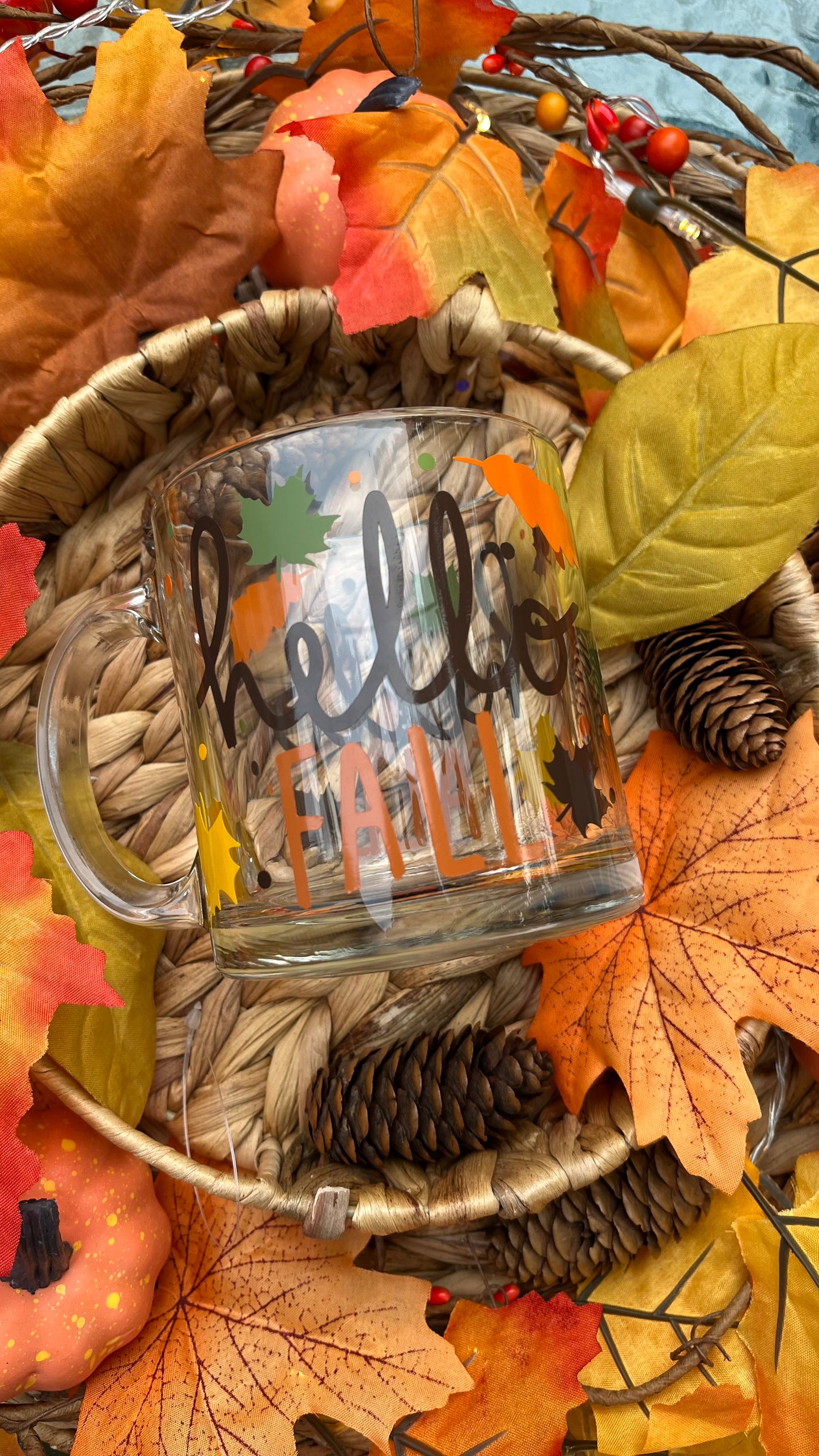 Hello Fall mug