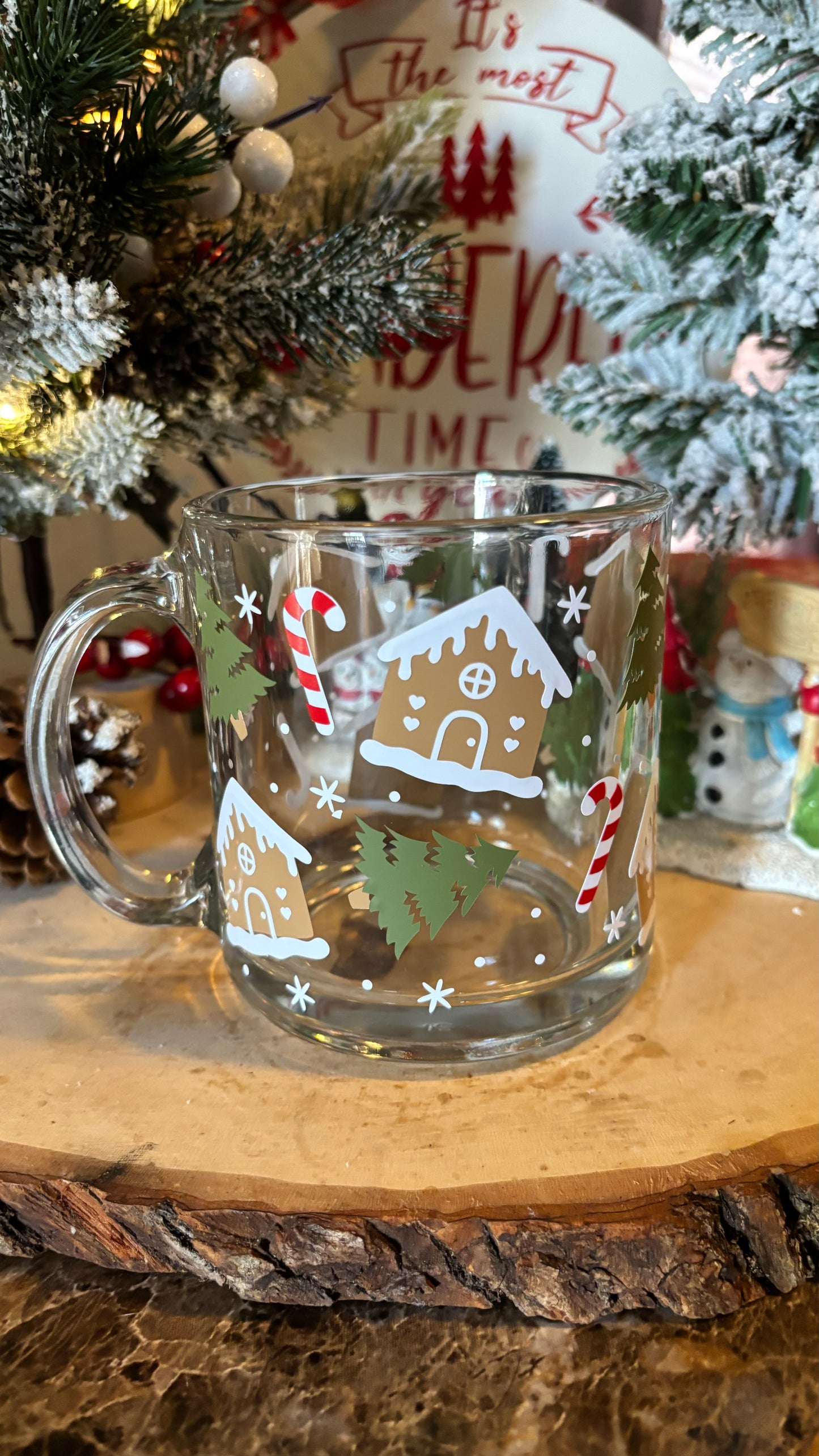 Christmas Gingerbread house mug