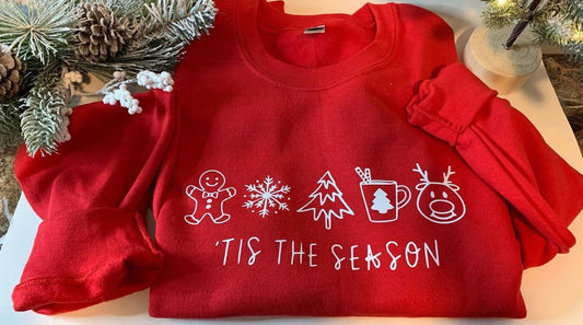 Tis the season crewneck sweater