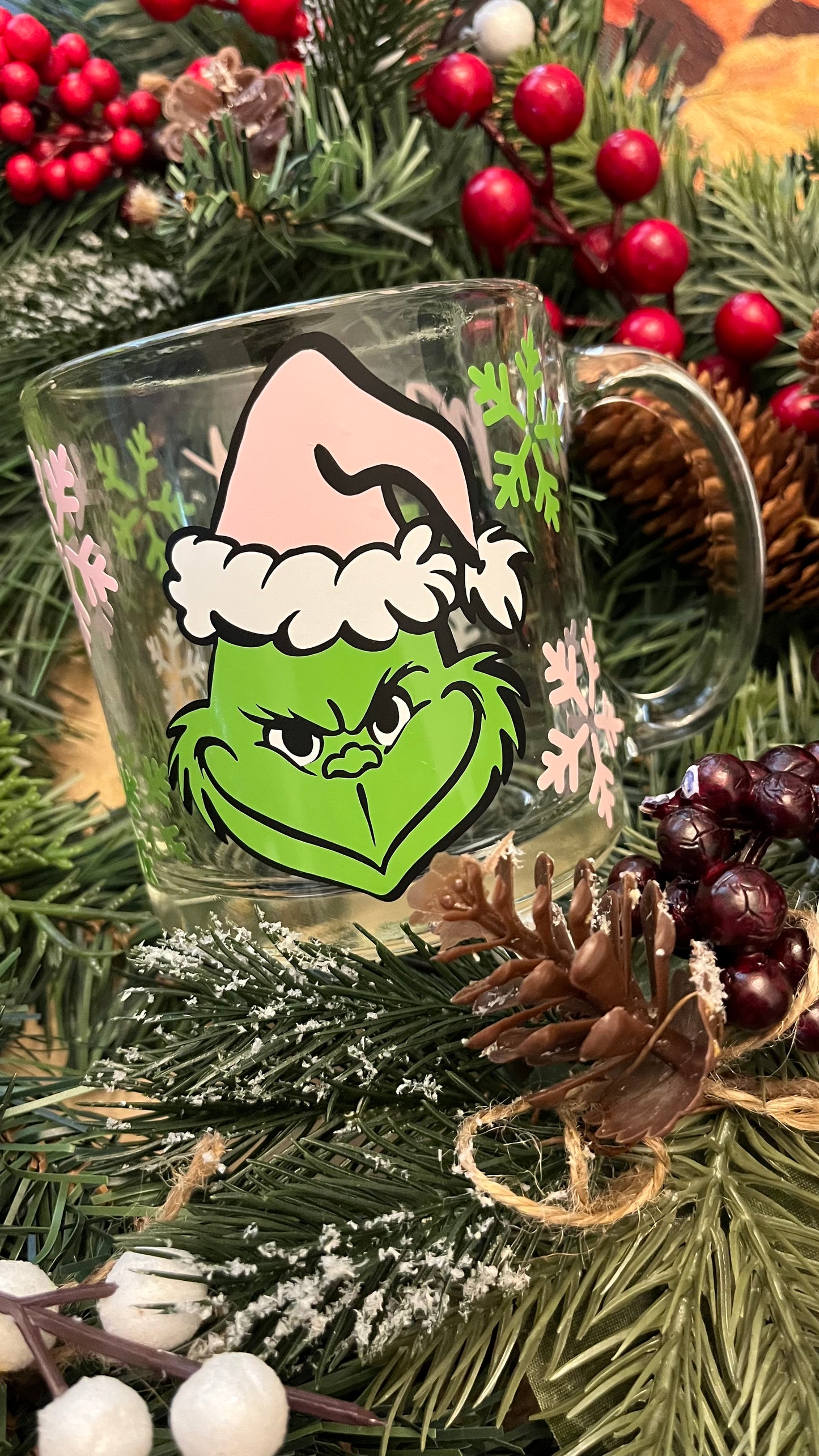 The grinch mug