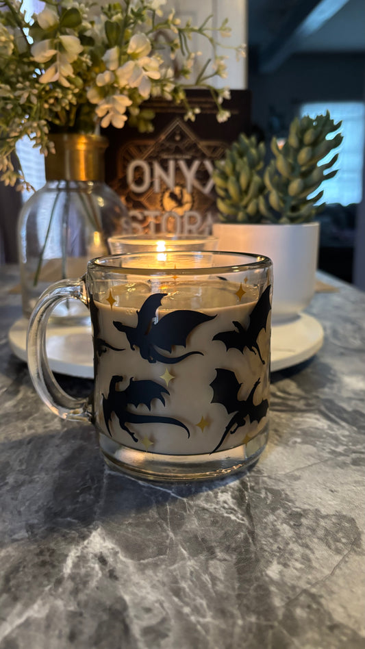 Dragon fourth wing inspired mug