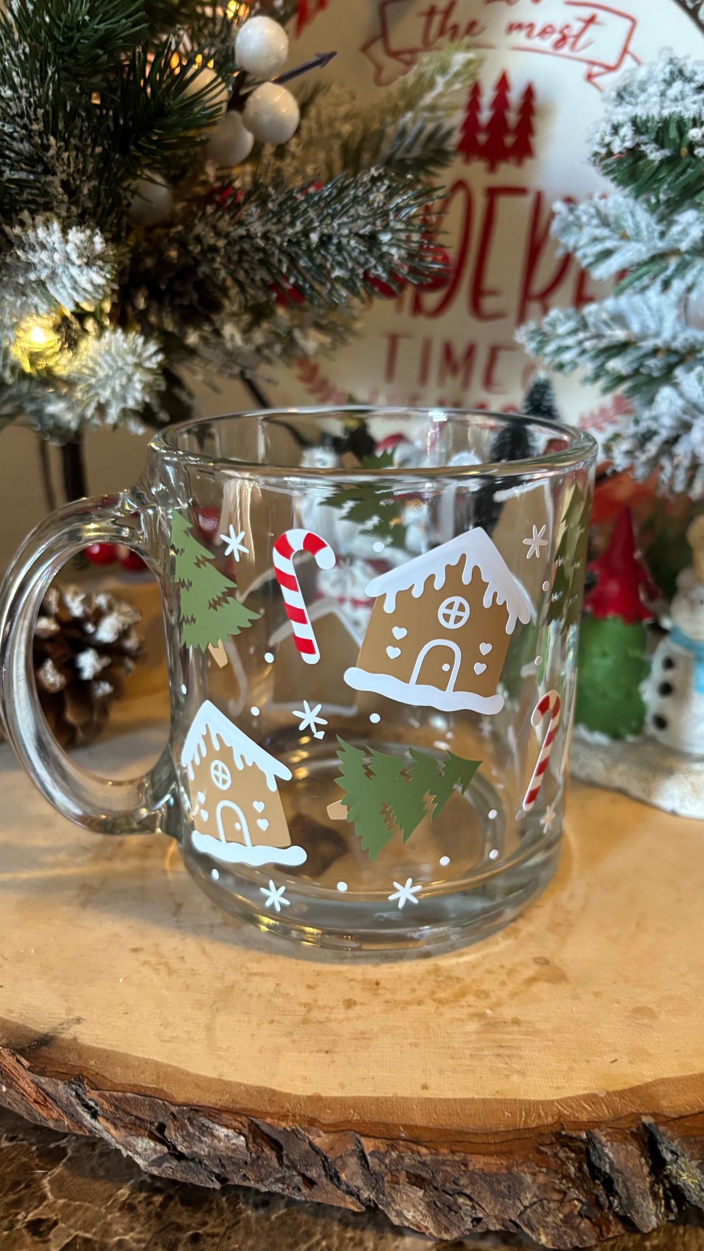 Christmas Gingerbread house mug