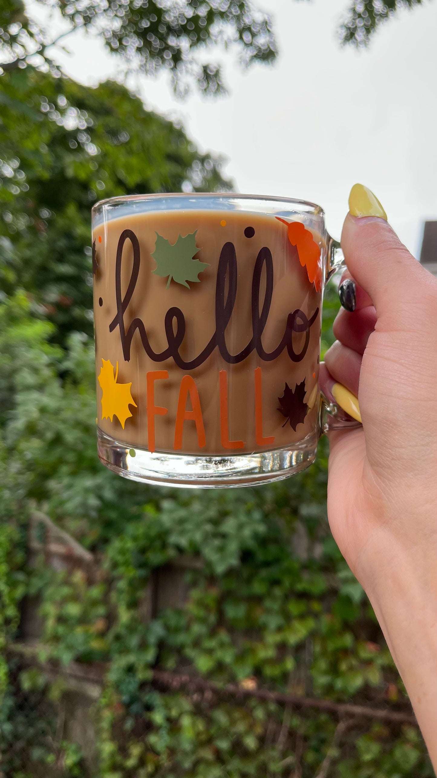 Hello Fall mug