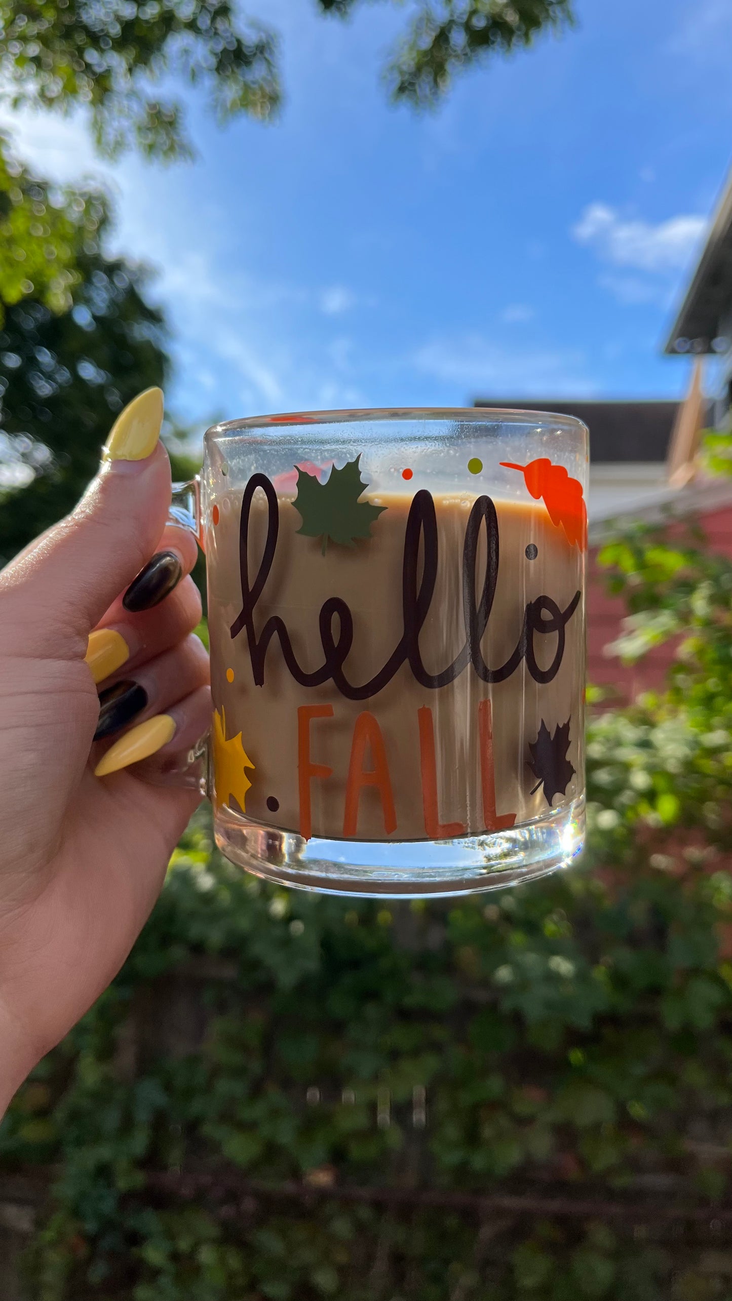 Hello Fall mug