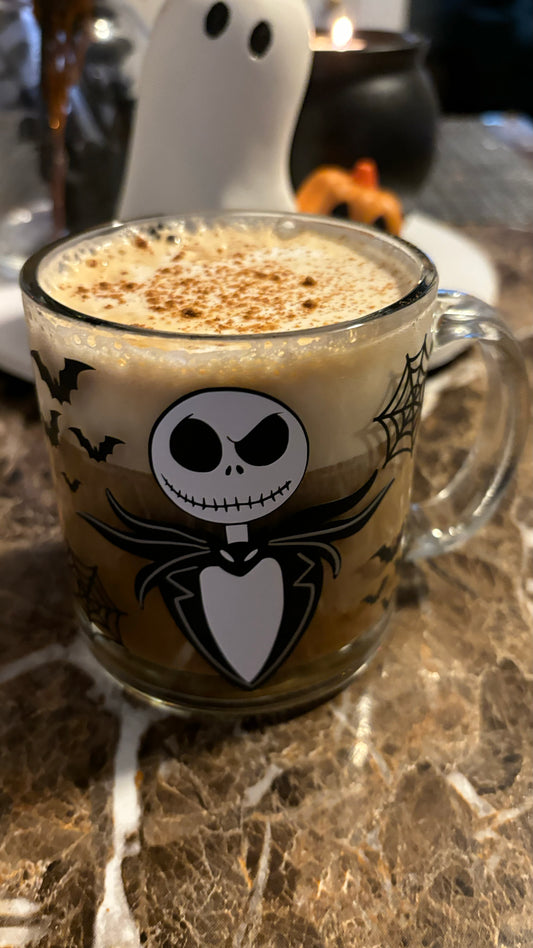 Jack Skellington glass mug