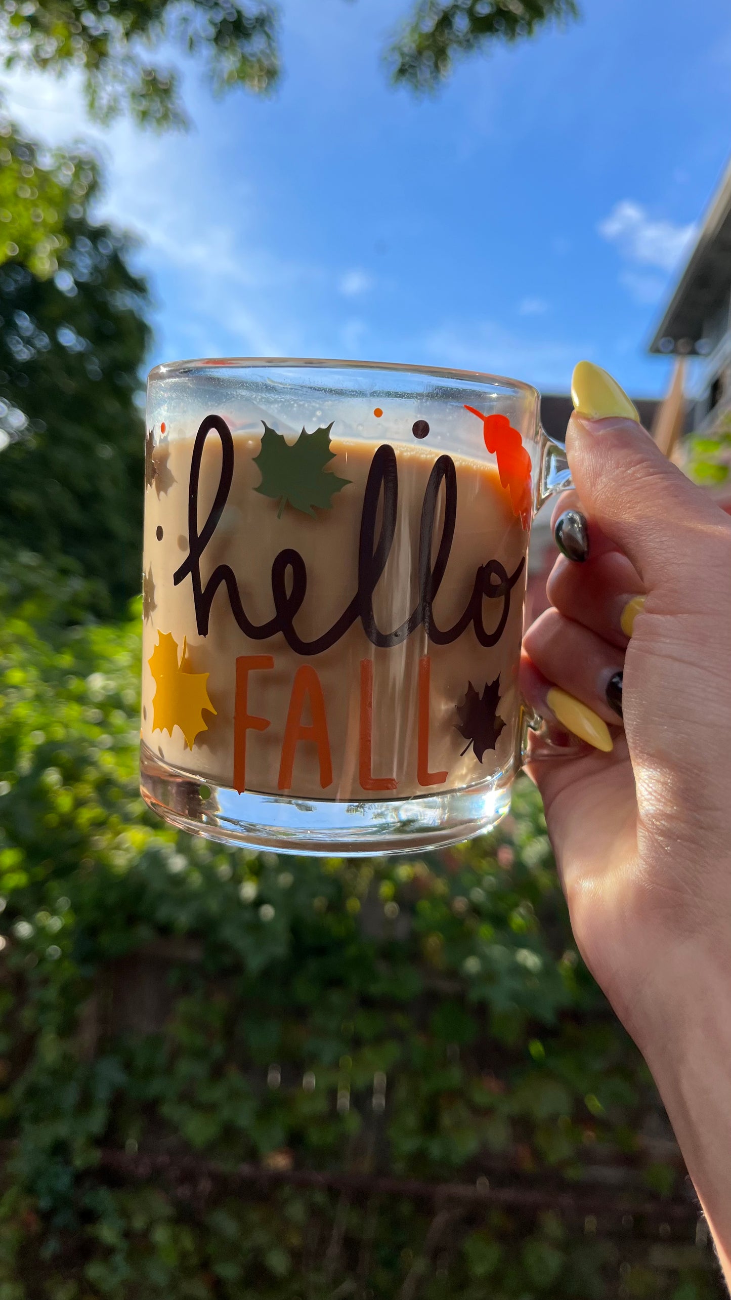 Hello Fall mug