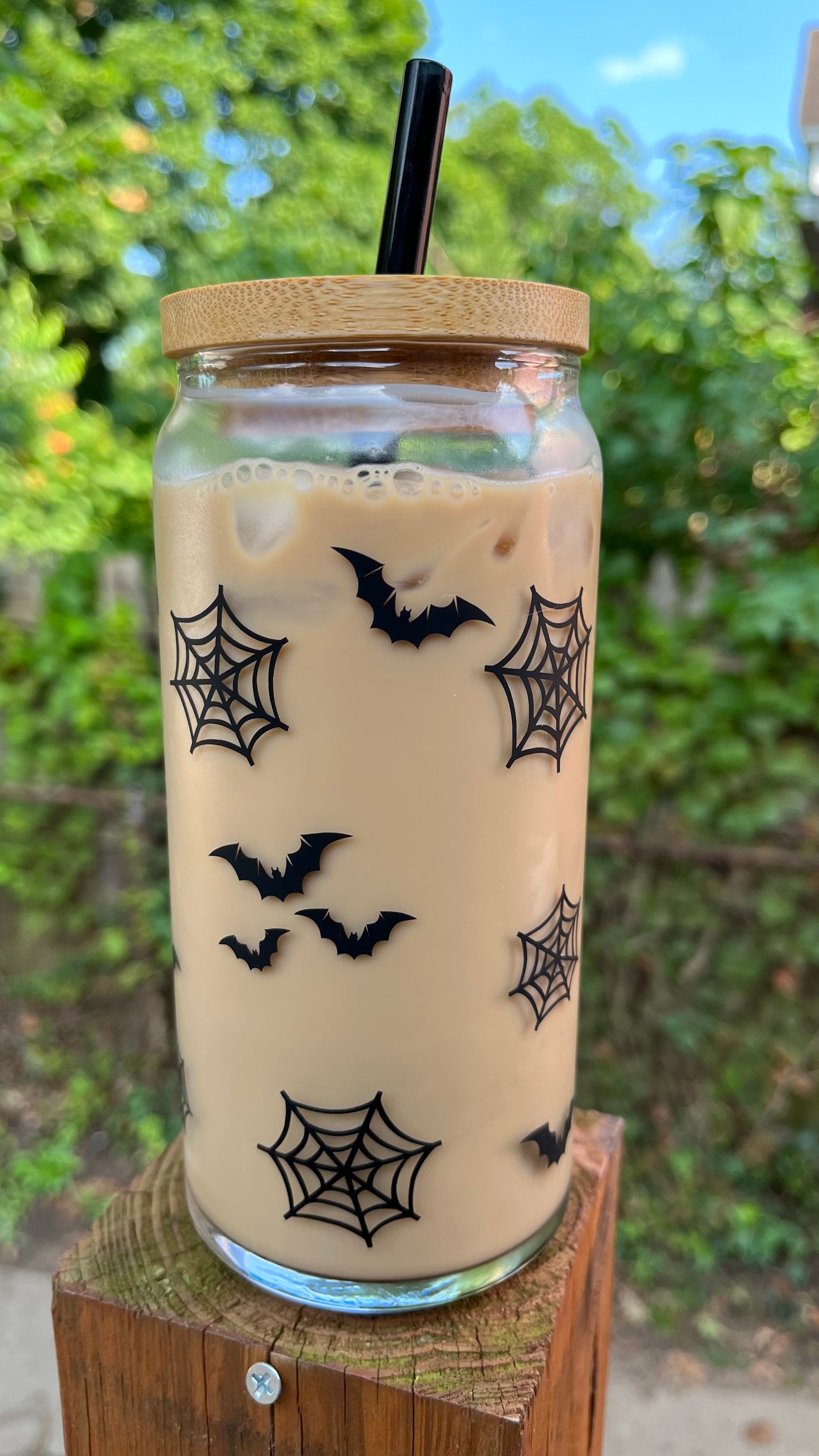 Jack skellington  glass