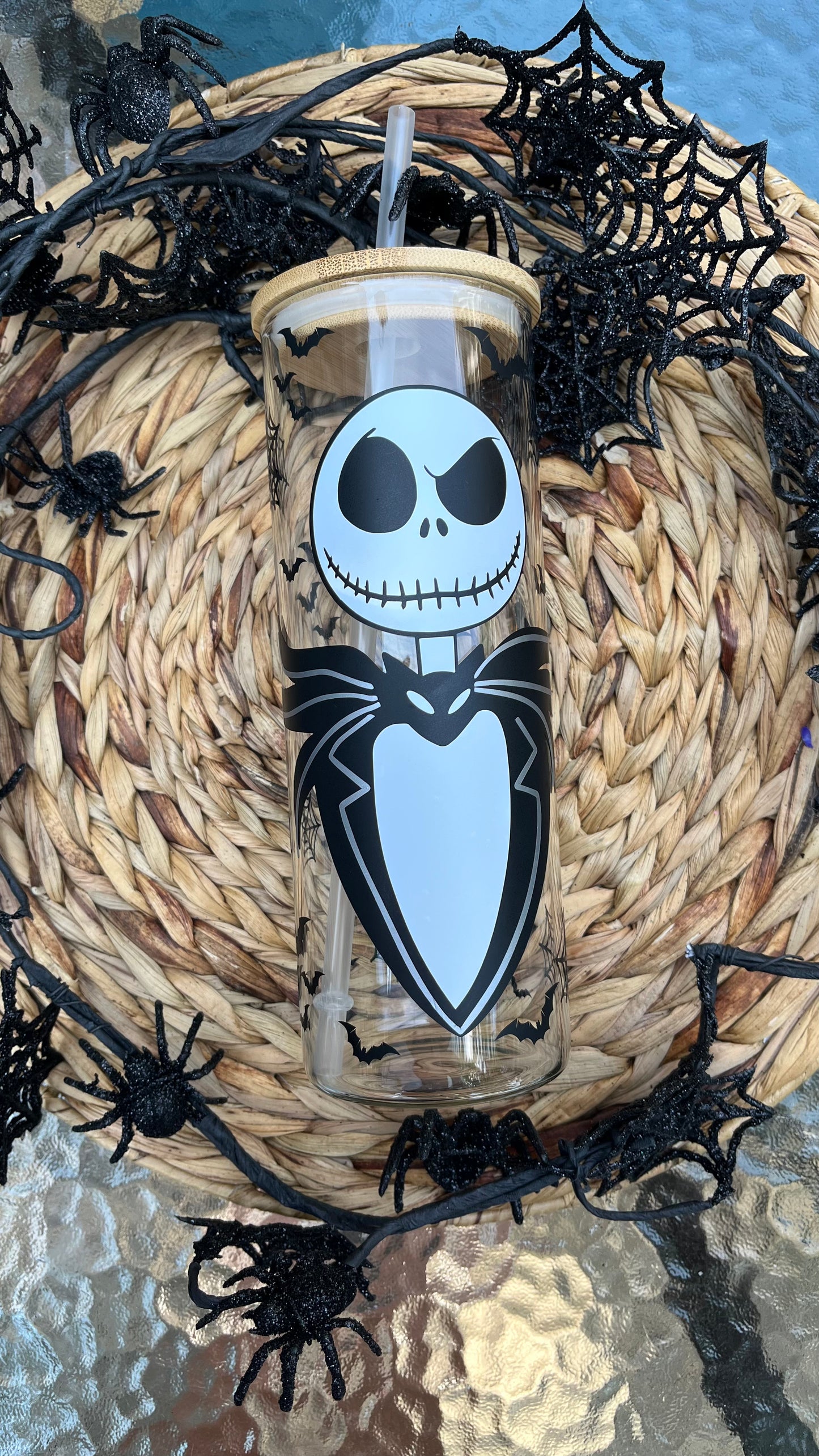 Jack Skellington 25oz glass