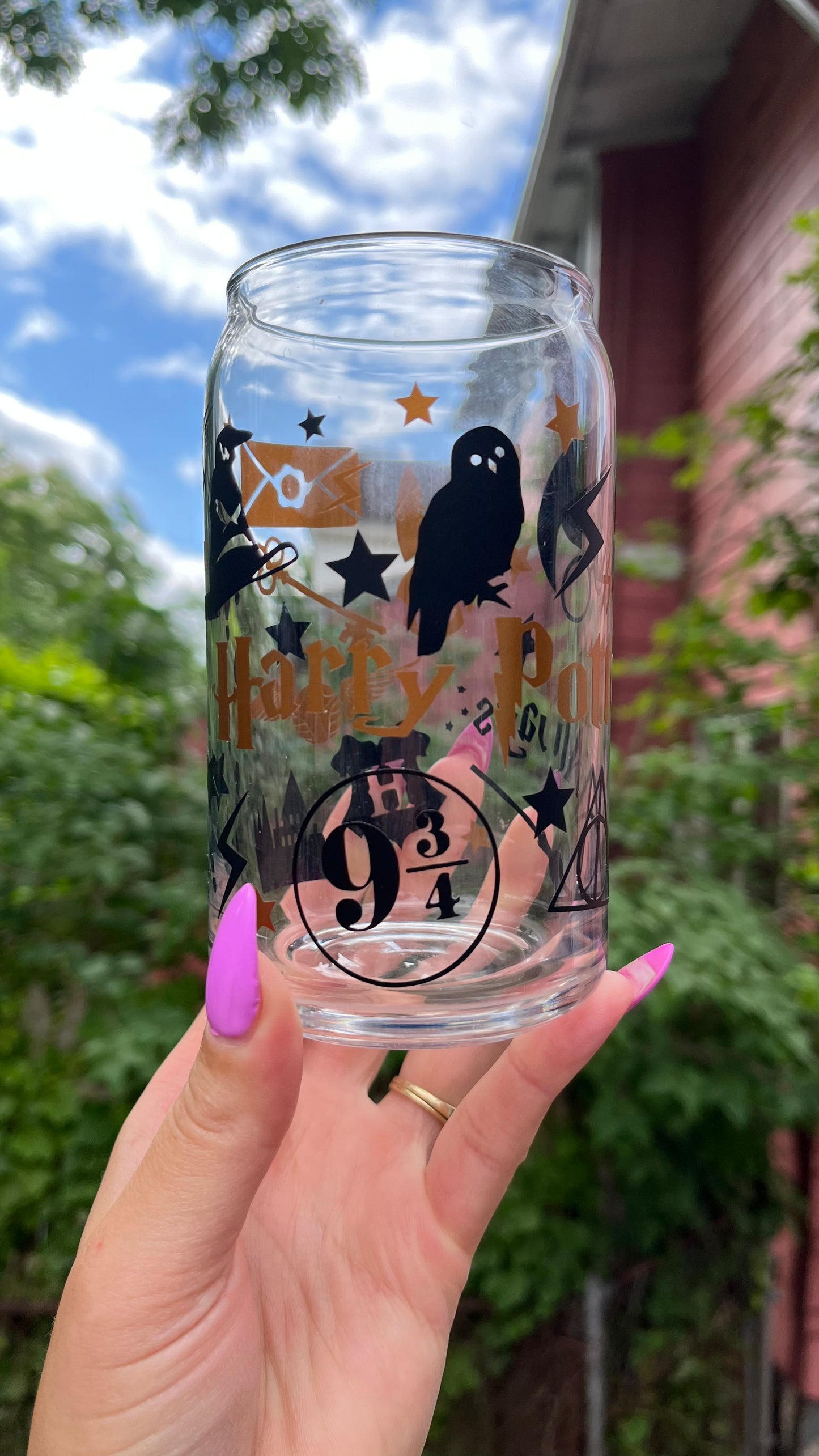 Harry Potter glass