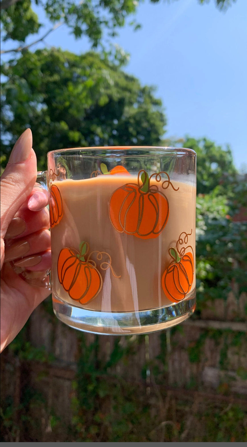 Pumpkin mug