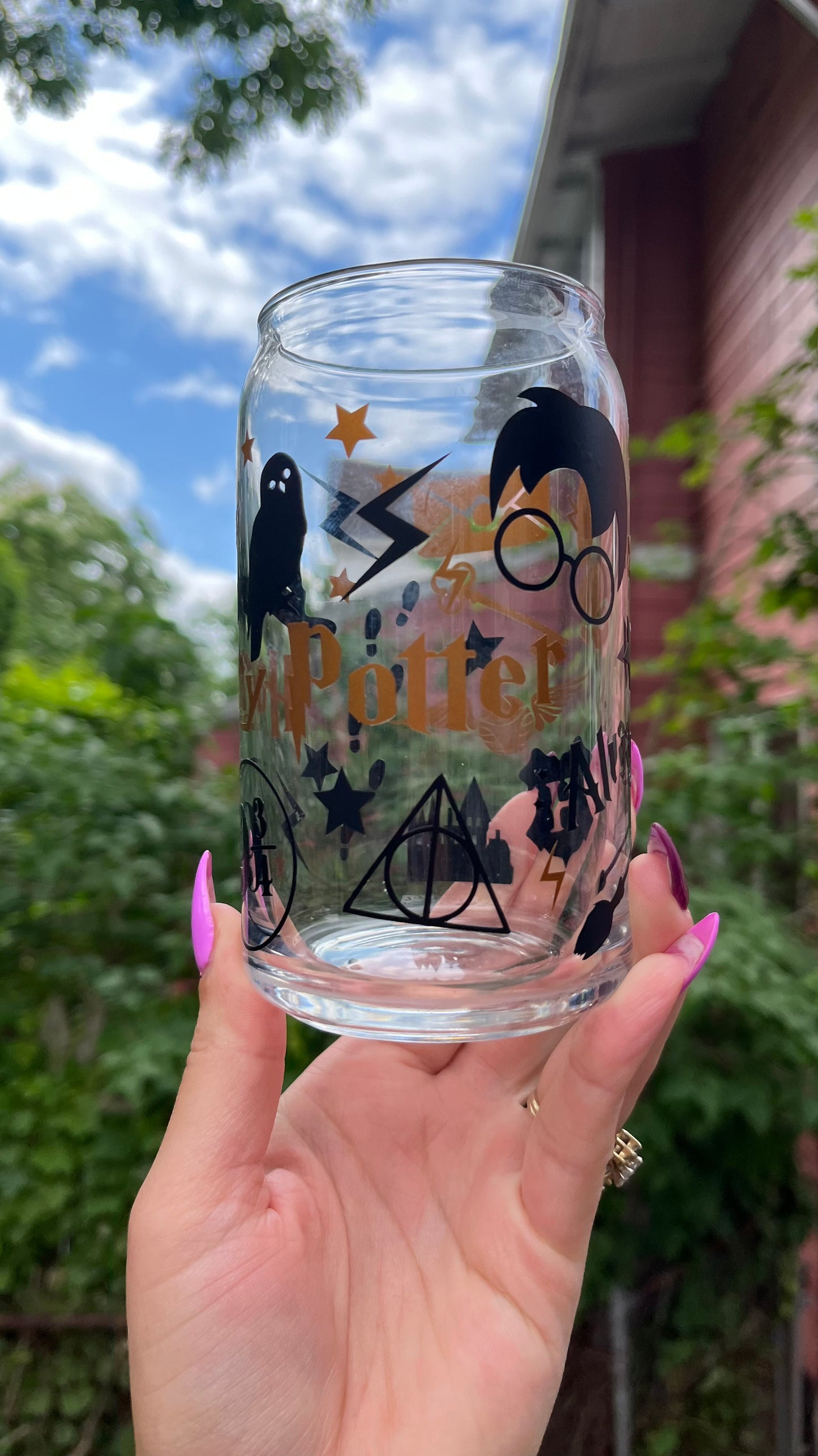 Harry Potter glass