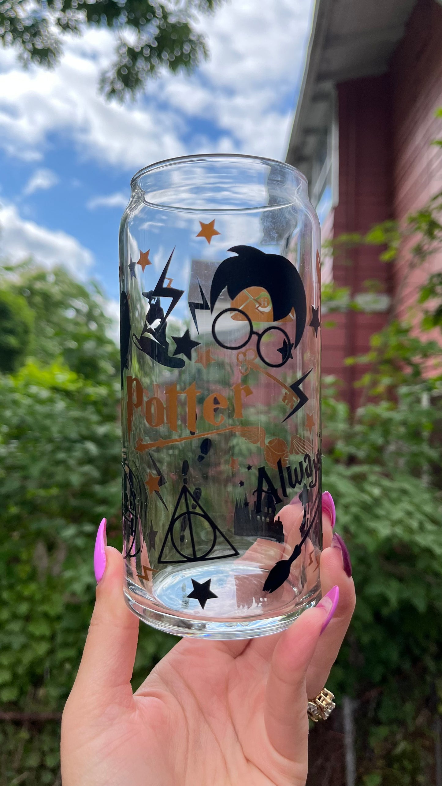 Harry Potter glass