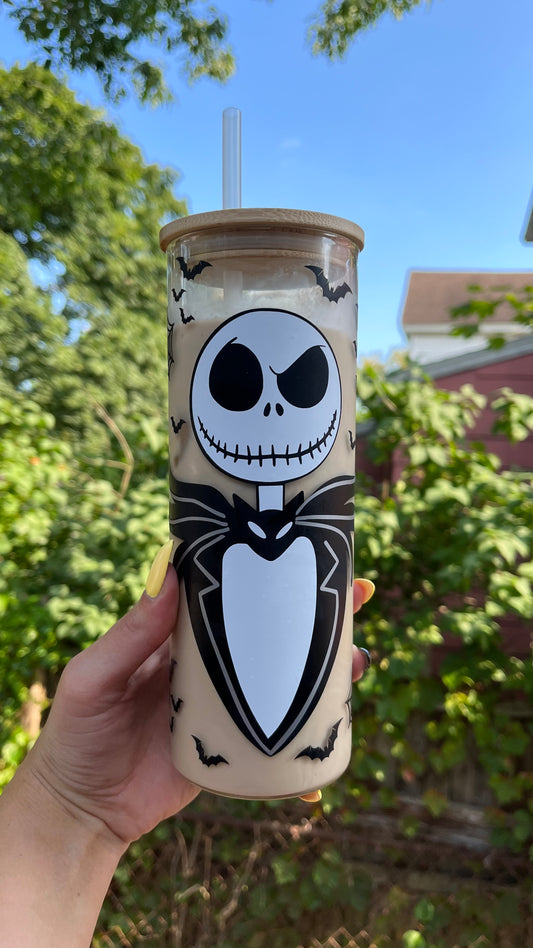 Jack Skellington 25oz glass