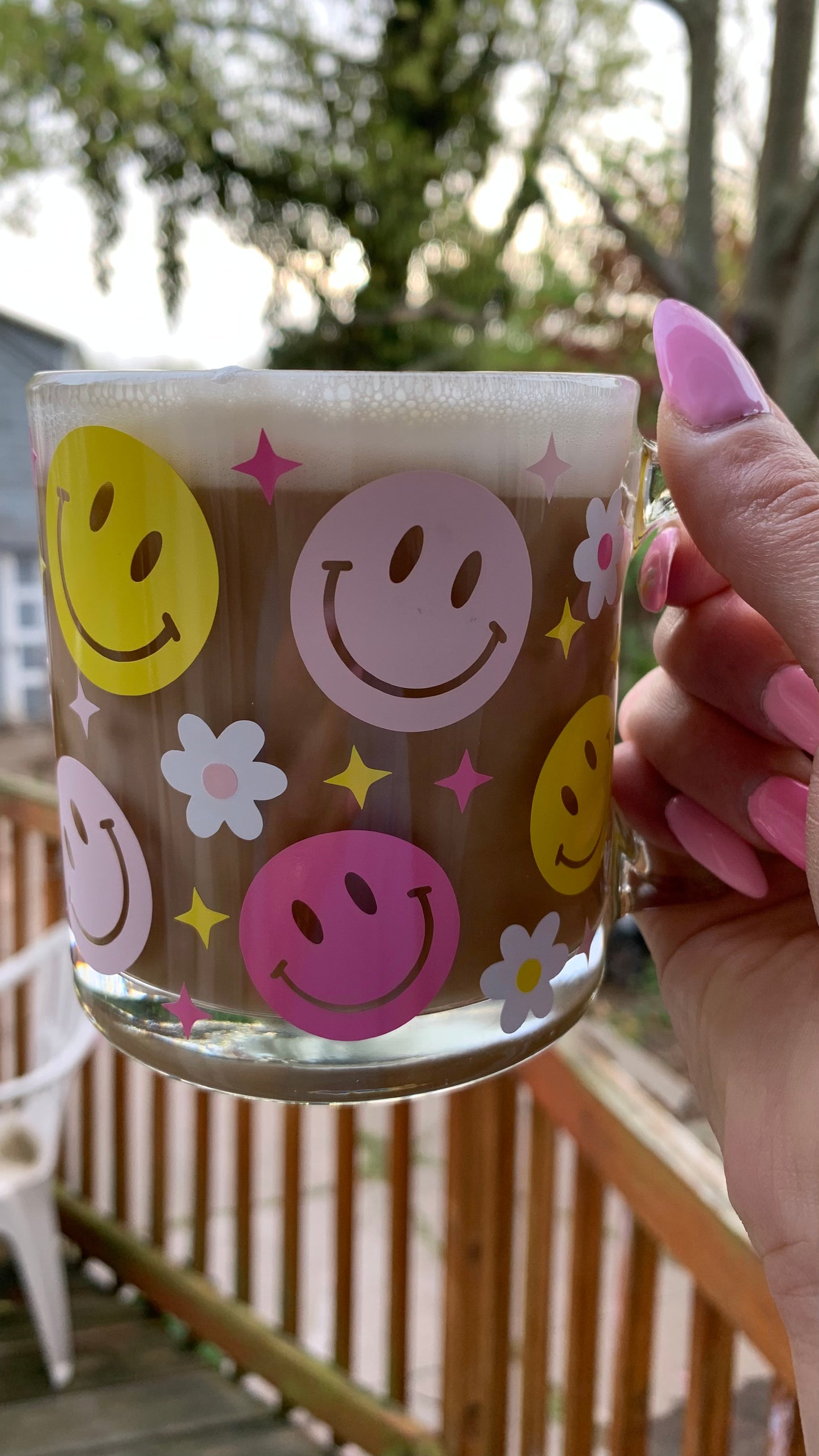 Smiley face mug