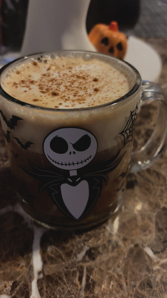 Jack Skellington glass mug