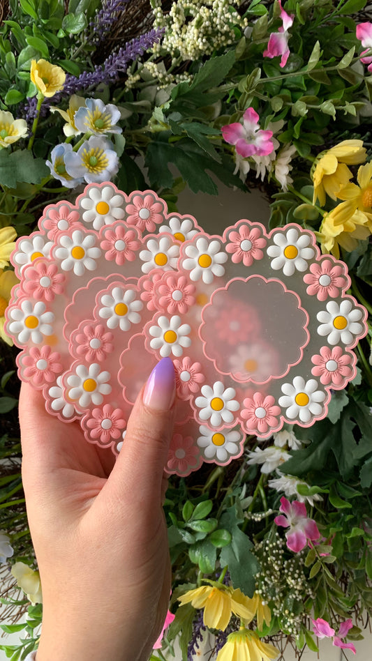 Daisy cup coaster