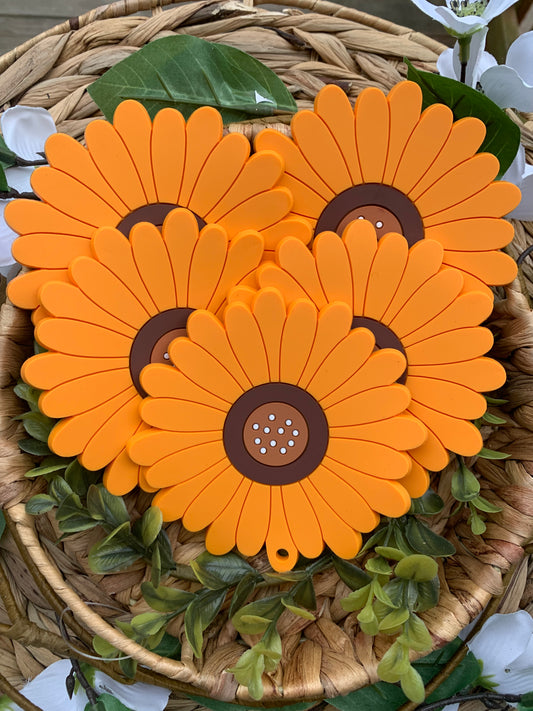 Sunflower cup coaster