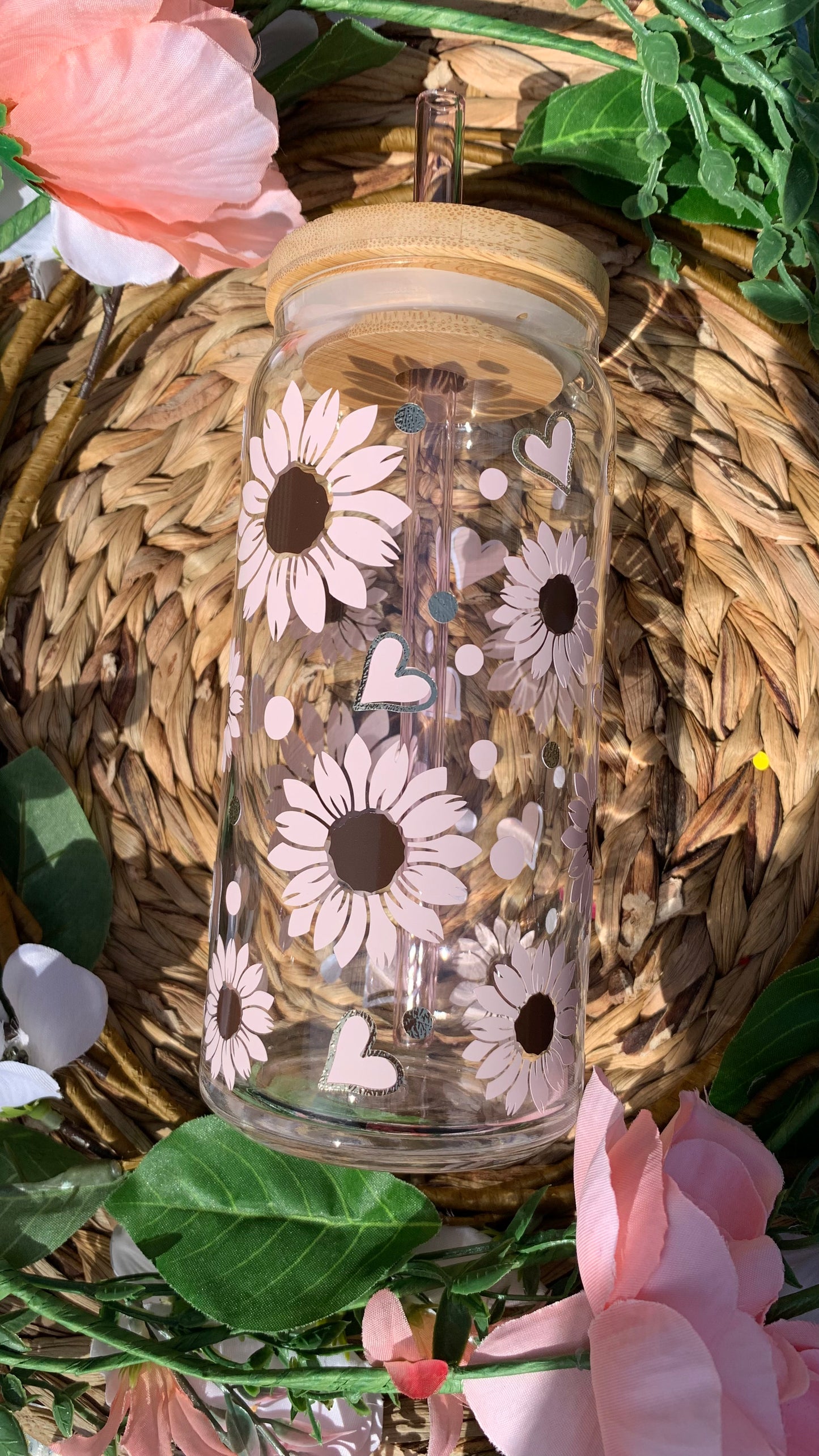 Sunflower glass