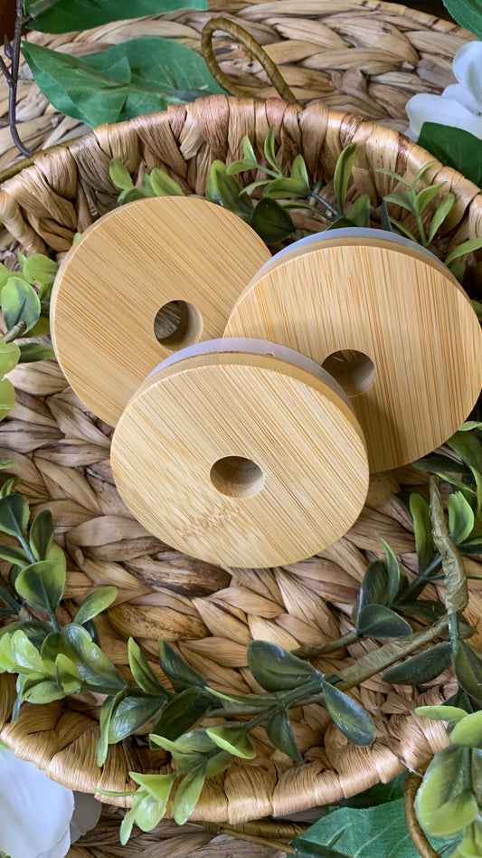 Bamboo lid