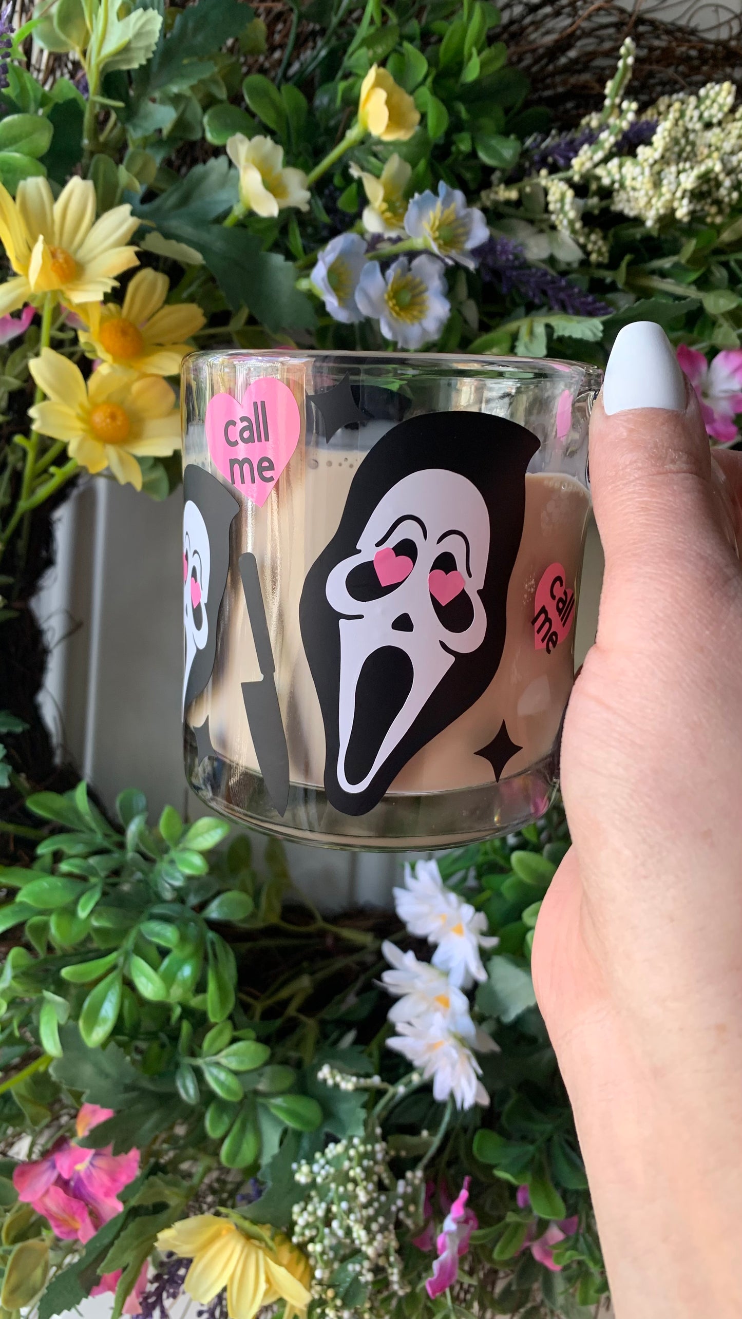 Ghost face mug